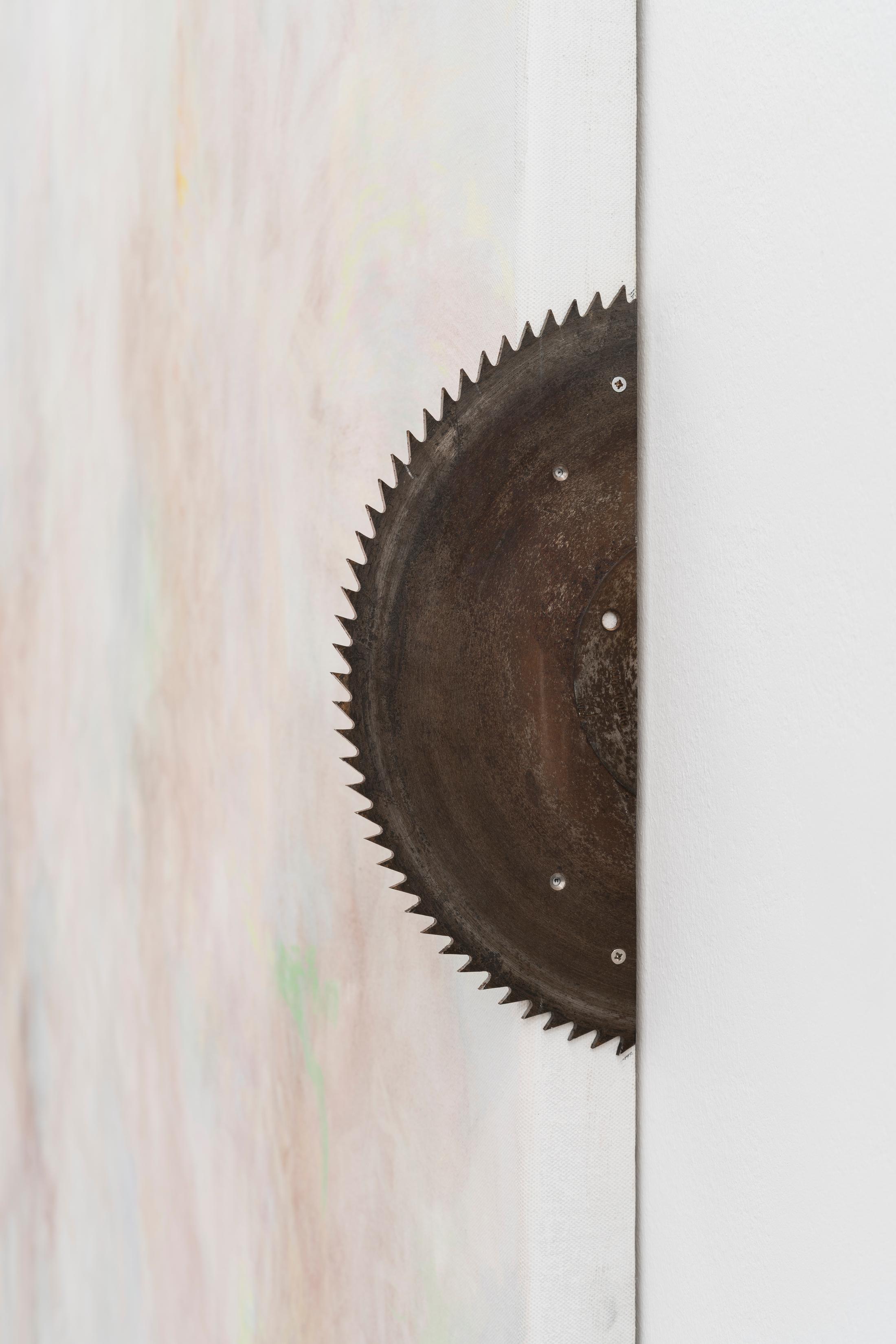 Exhibition View Monika Baer Solo Show «Am Rhein; view on Monika Baer, Untitled, 2021 (Detail)» at Kunsthalle Bern, 2021 / Photo: Gunnar Meier / Courtesy: the artist and Kunsthalle Bern