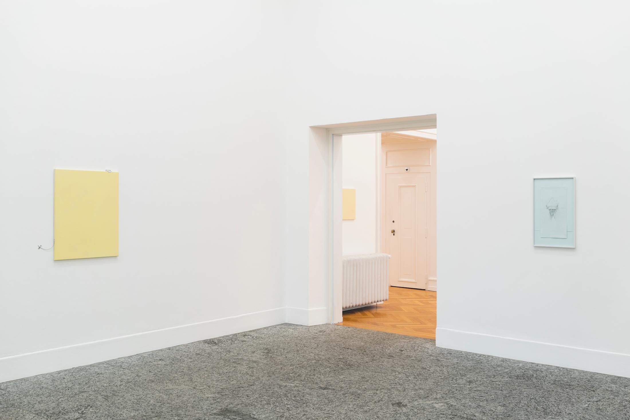 Exhibition View Monika Baer Solo Show «Am Rhein» at Kunsthalle Bern, 2021 / Photo: Gunnar Meier / Courtesy: the artist and Kunsthalle Bern