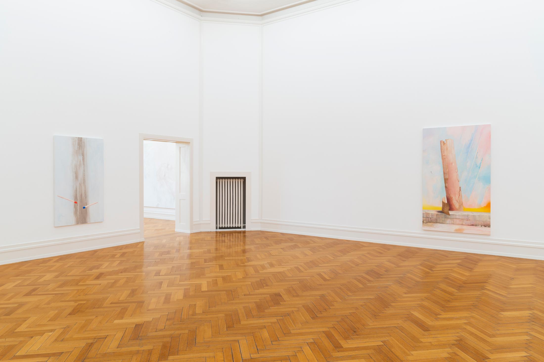 Exhibition View Monika Baer Solo Show «Am Rhein» at Kunsthalle Bern, 2021 / Photo: Gunnar Meier / Courtesy: the artist and Kunsthalle Bern