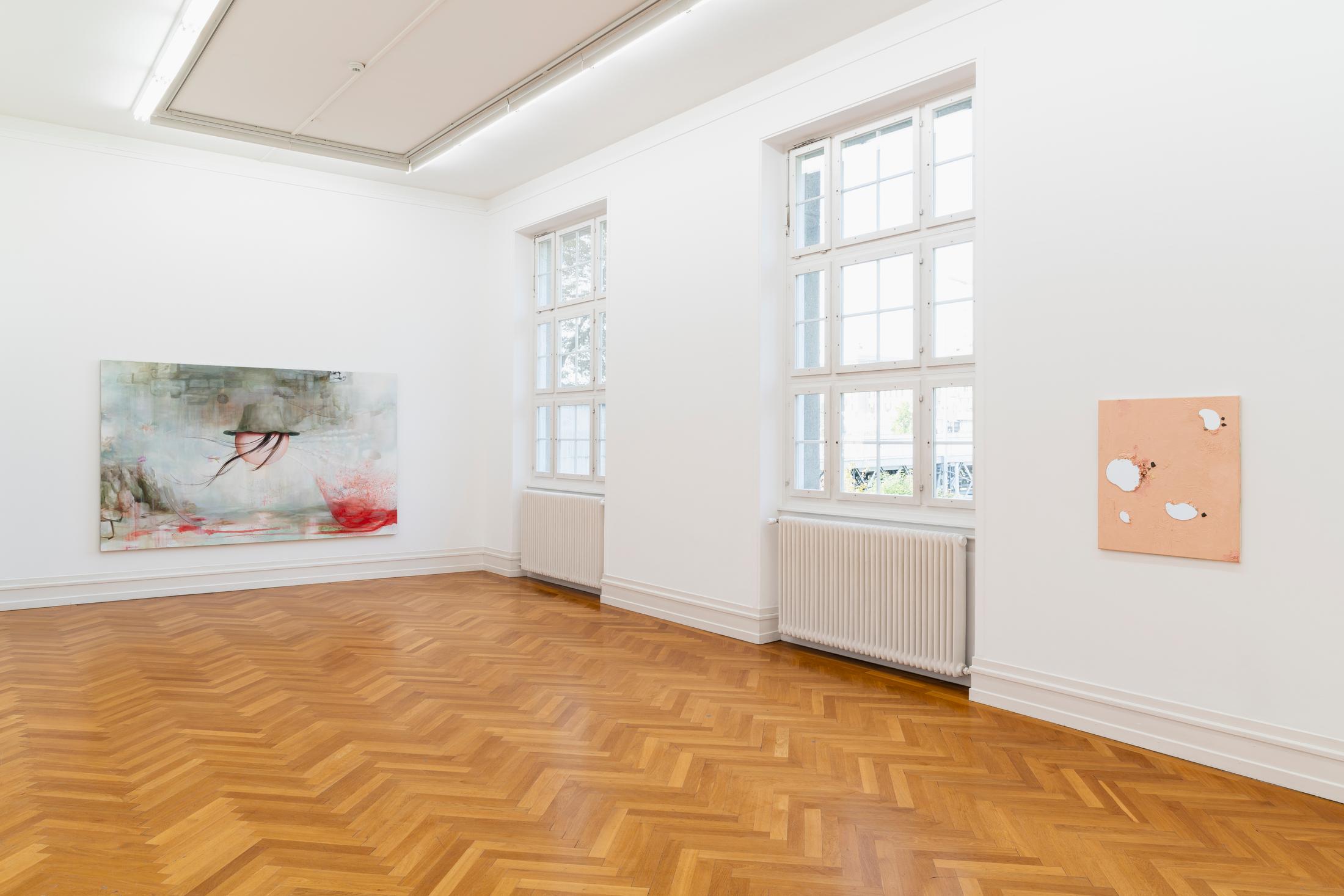 Exhibition View Monika Baer Solo Show «Am Rhein» at Kunsthalle Bern, 2021 / Photo: Gunnar Meier / Courtesy: the artist and Kunsthalle Bern