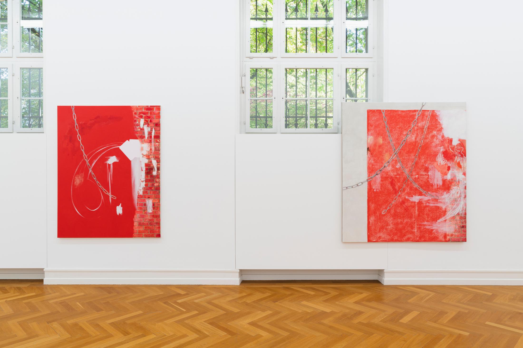 Exhibition View Monika Baer Solo Show «Am Rhein» at Kunsthalle Bern, 2021 / Photo: Gunnar Meier / Courtesy: the artist and Kunsthalle Bern