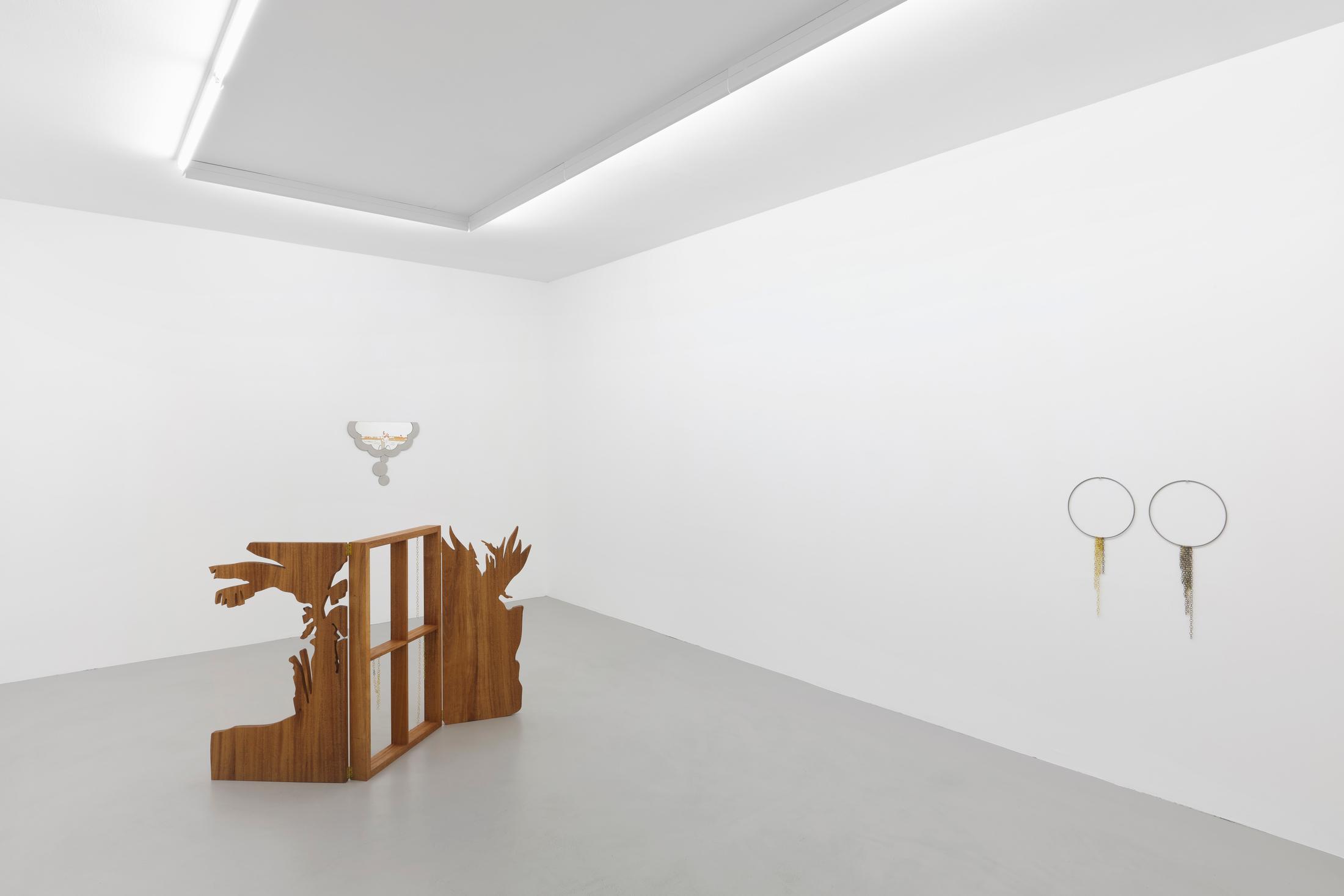 Exhibition View Monika E. Kazi Solo Show «Room with a View» at Galerie Philipp Zollinger, Zurich, 2022 / Photo: Conradin Frei / Courtesy: the artist and Galerie Philipp Zollinger