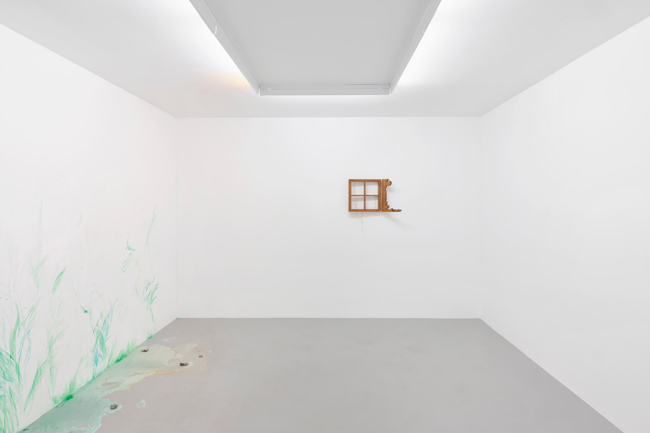 Exhibition View Monika E. Kazi Solo Show «Room with a View» at Galerie Philipp Zollinger, Zurich, 2022 / Photo: Conradin Frei / Courtesy: the artist and Galerie Philipp Zollinger