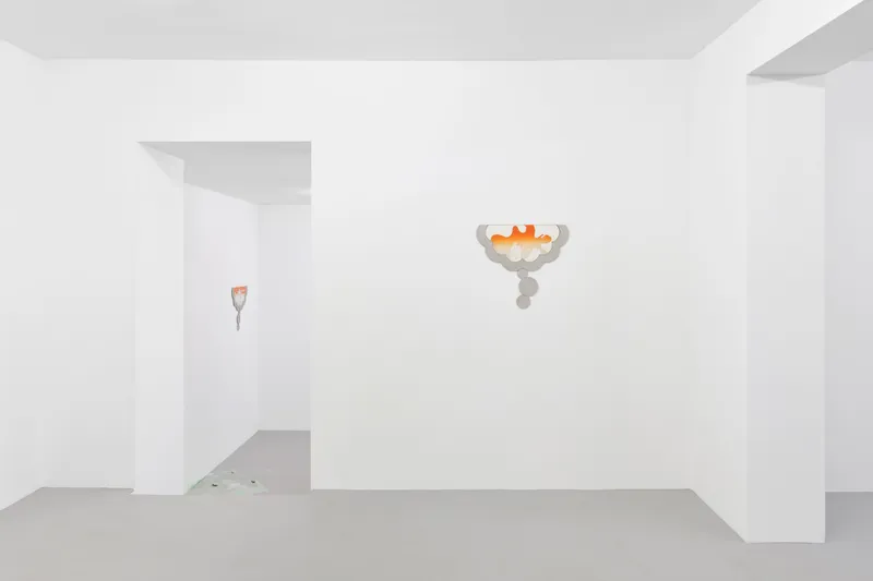 Exhibition View Monika E. Kazi Solo Show «Room with a View» at Galerie Philipp Zollinger, Zurich, 2022 / Photo: Conradin Frei / Courtesy: the artist and Galerie Philipp Zollinger
