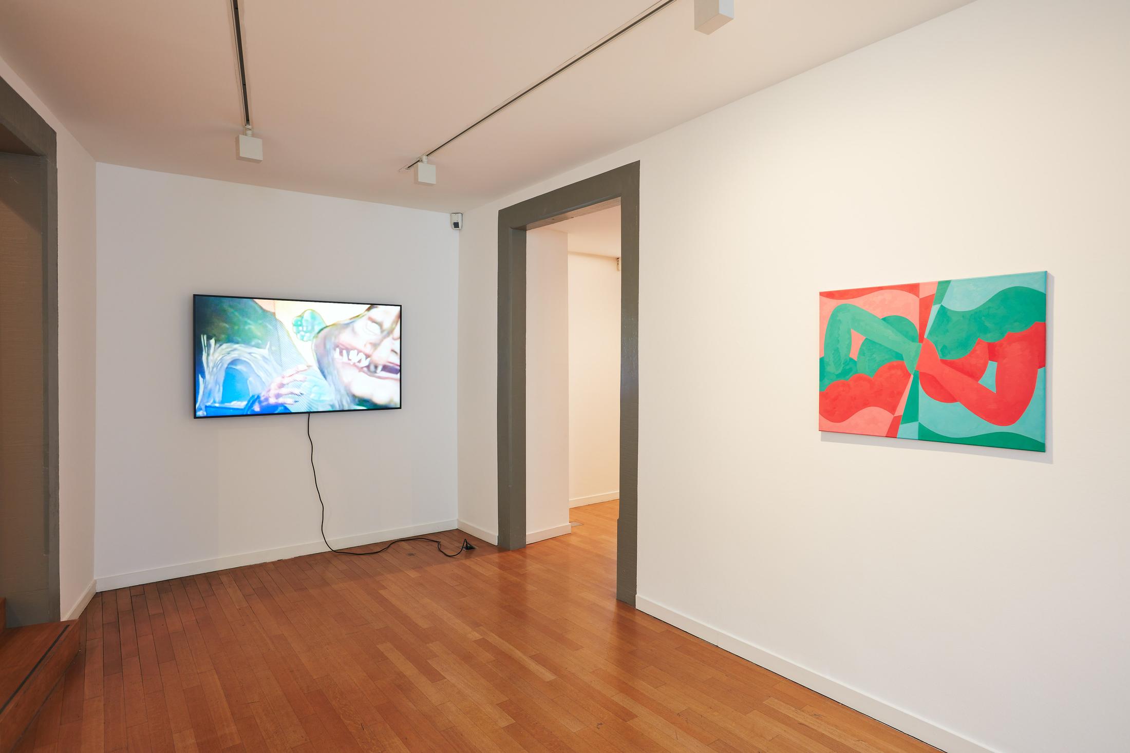 Exhibition View Groupshow «Motor» at Kunstraum Riehen, Riehen, Basel, 2020 / Photo: Moritz Schermbach / Courtesy: the artists