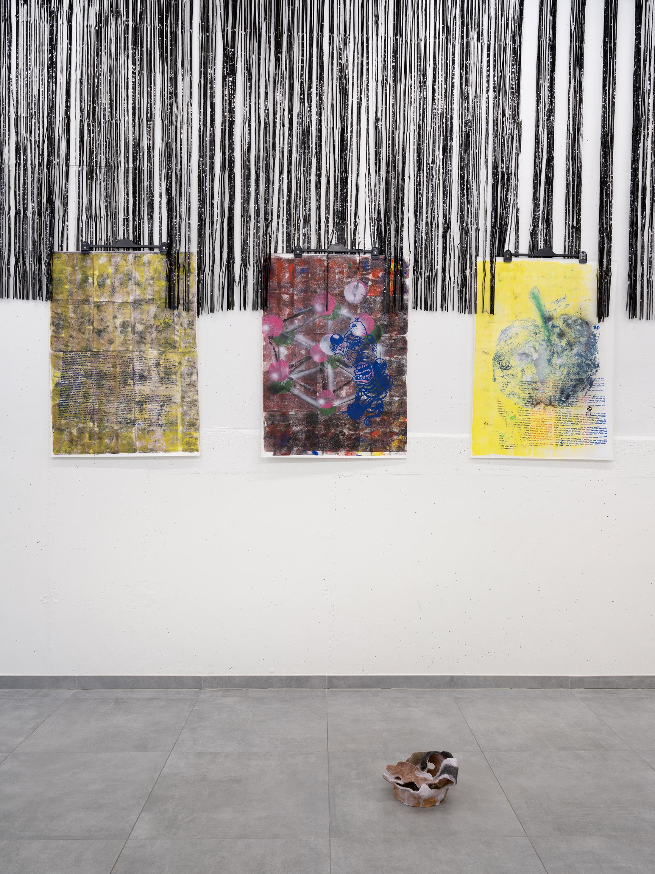 Exhibition View Group Show «Movie Buff» at All Stars, Lausanne, 2021 / Photo: Julien Gremaud / Courtesy: the artists and All Stars