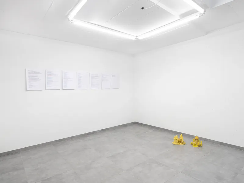 Exhibition View Group Show «Movie Buff» at All Stars, Lausanne, 2021 / Photo: Julien Gremaud / Courtesy: the artists and All Stars