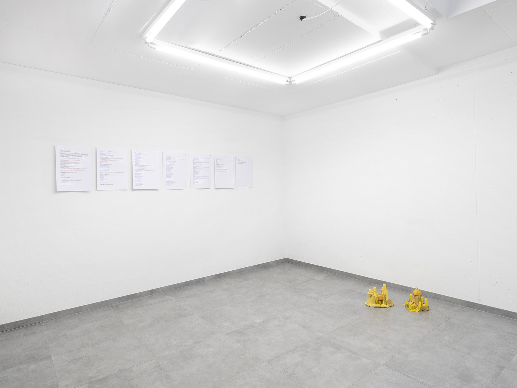 Exhibition View Group Show «Movie Buff» at All Stars, Lausanne, 2021 / Photo: Julien Gremaud / Courtesy: the artists and All Stars