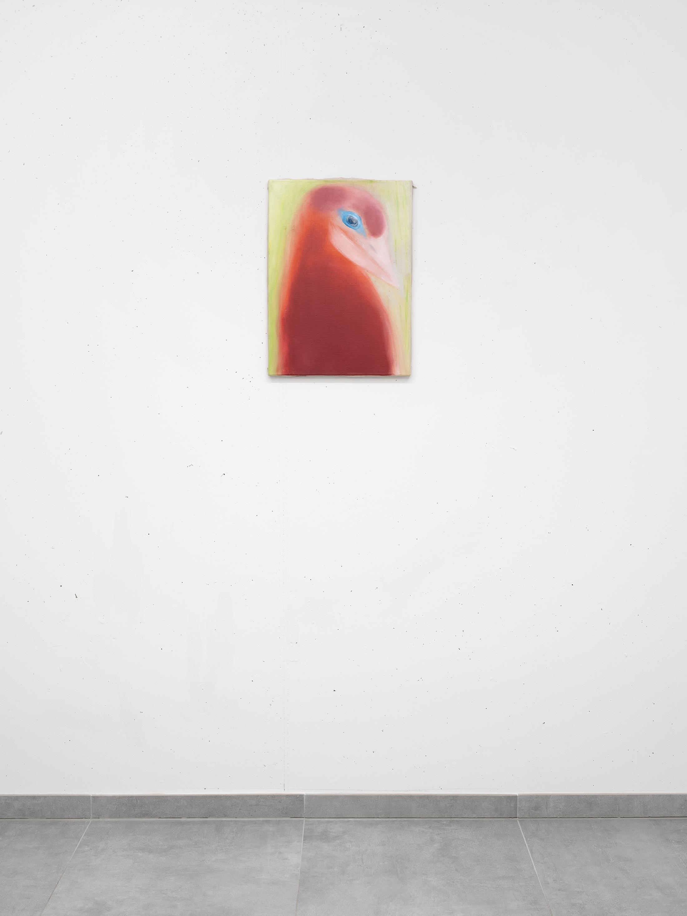 Exhibition View Group Show «Movie Buff; view on Miriam Cahn, Mein ständiger Begleiter, 2002» at All Stars, Lausanne, 2021 / Photo: Julien Gremaud / Courtesy: the artist and All Stars