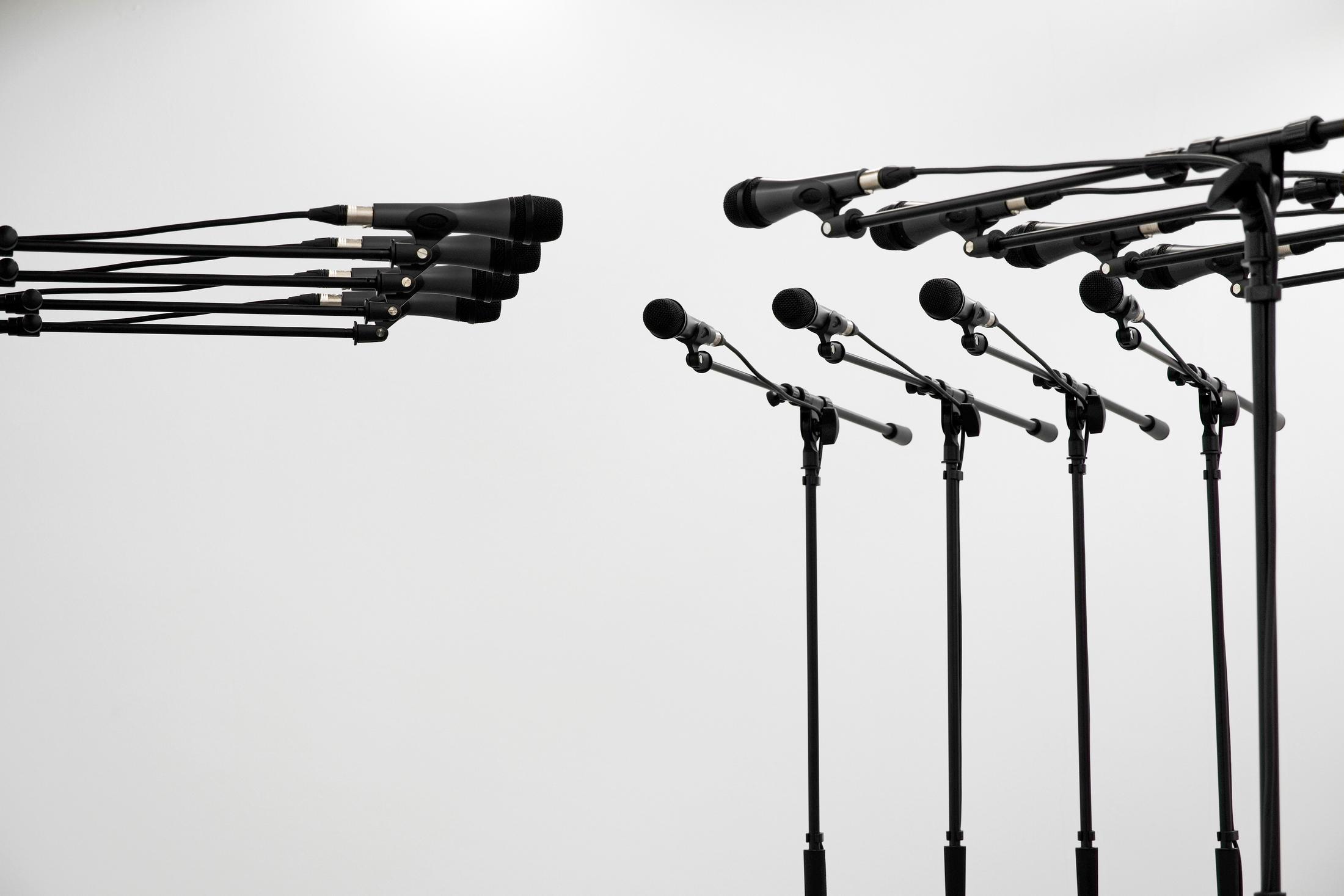 Exhibition View Naama Tsabar «Transitions #4 – view on Barricade #2» at Kunsthaus Baselland 2018 / Photo: Serge Hasenböhler