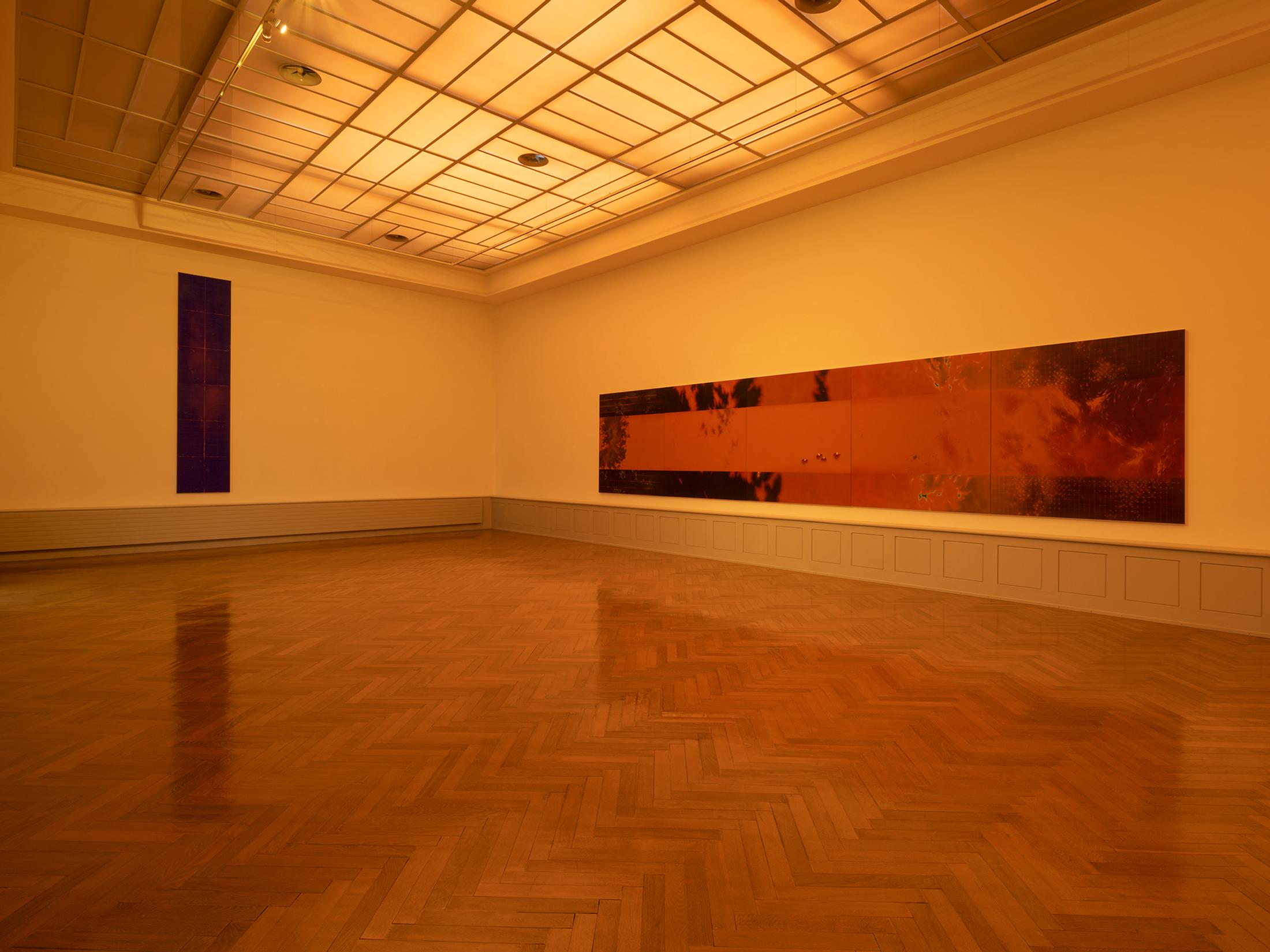 Exhibition View Natacha Donzé Solo Show «Festins» at MBAC, Musée des beaux-arts, La Chaux-de-Fonds, 2021 / Photo: Julien Gremaud / Courtesy: the artist and MBAC