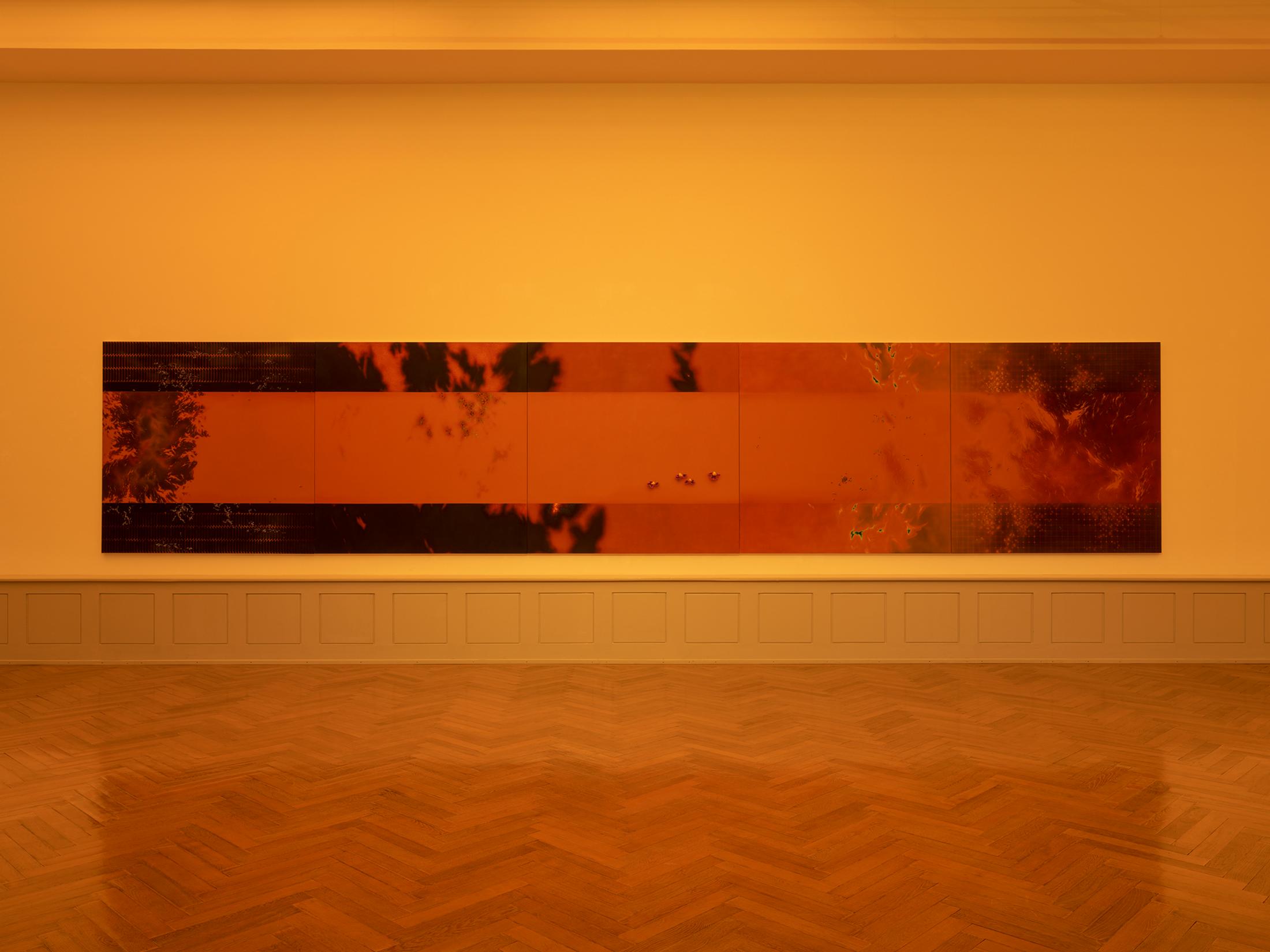 Exhibition View Natacha Donzé Solo Show «Festins» at MBAC, Musée des beaux-arts, La Chaux-de-Fonds, 2021 / Photo: Julien Gremaud / Courtesy: the artist and MBAC