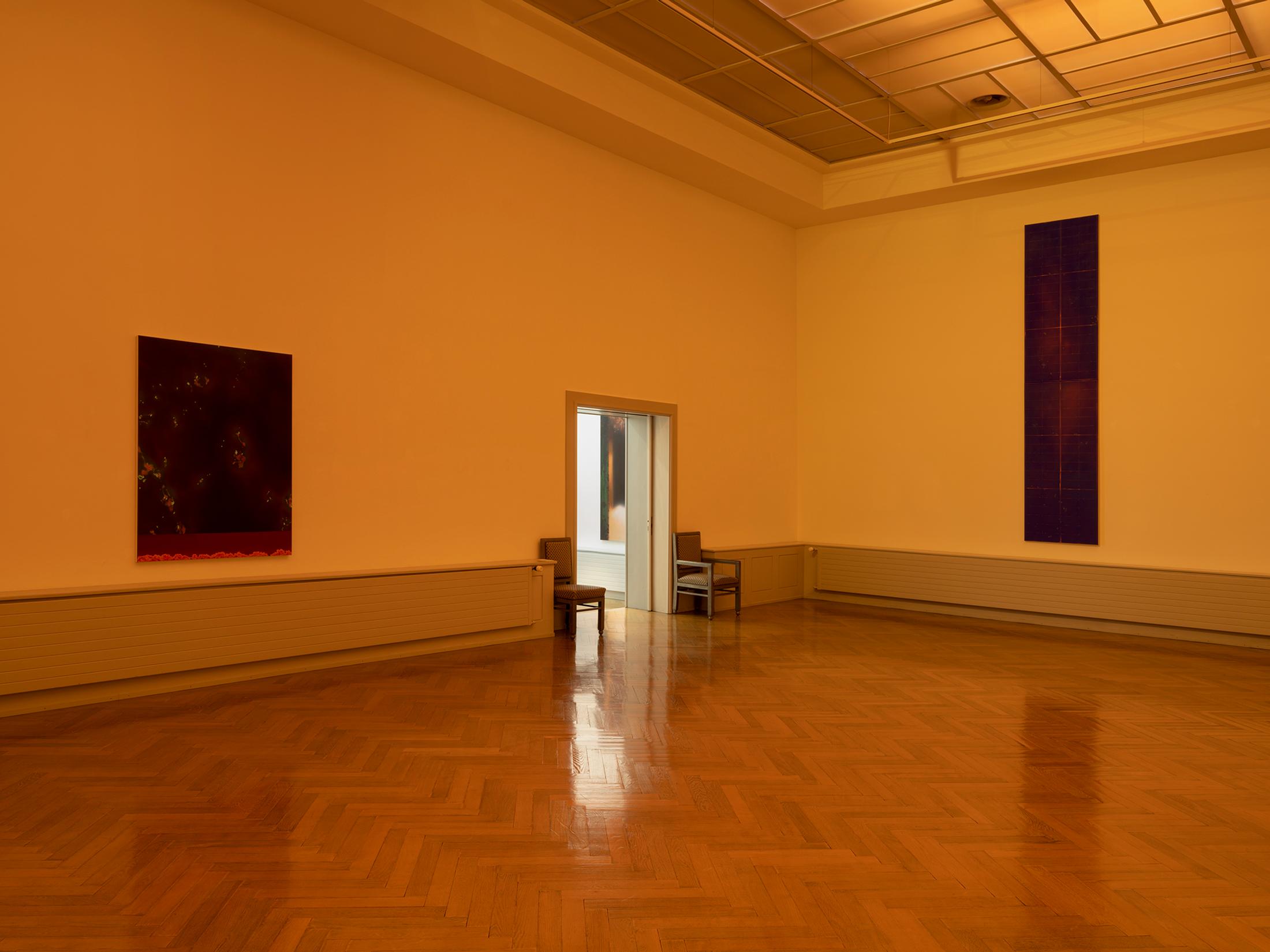 Exhibition View Natacha Donzé Solo Show «Festins» at MBAC, Musée des beaux-arts, La Chaux-de-Fonds, 2021 / Photo: Julien Gremaud / Courtesy: the artist and MBAC