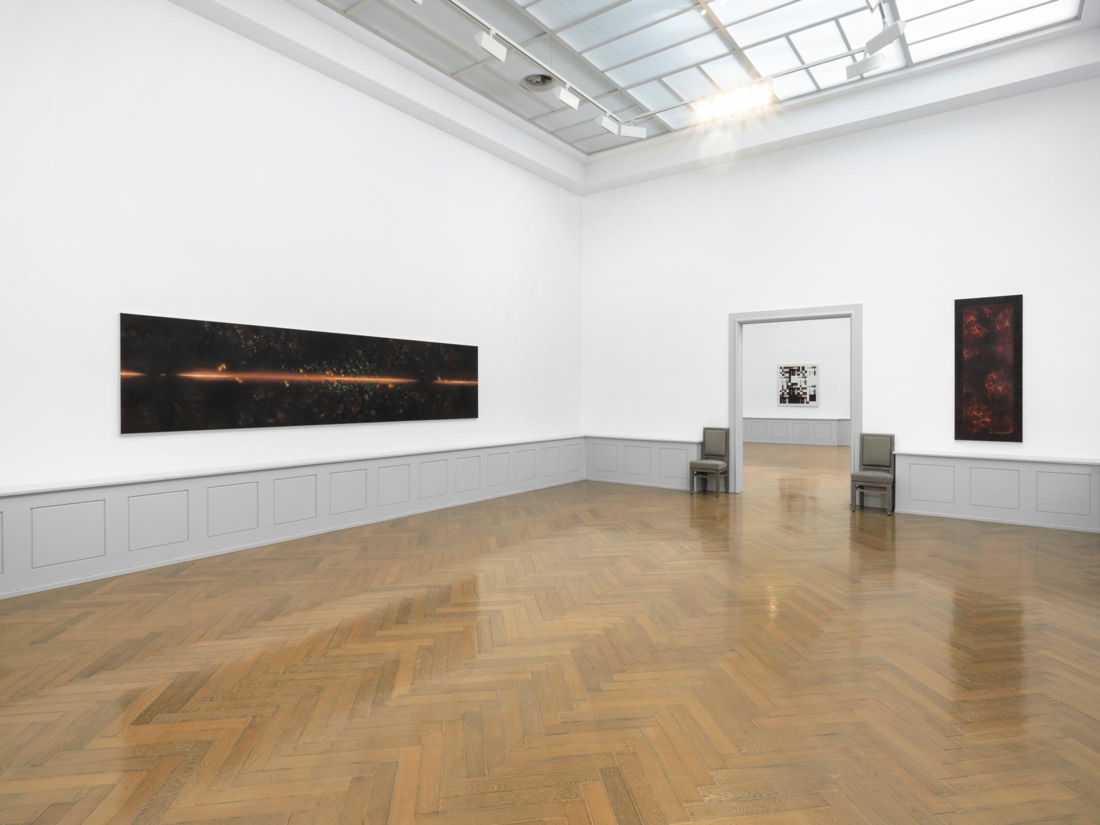 Exhibition View Natacha Donzé Solo Show «Festins» at MBAC, Musée des beaux-arts, La Chaux-de-Fonds, 2021 / Photo: Julien Gremaud / Courtesy: the artist and MBAC