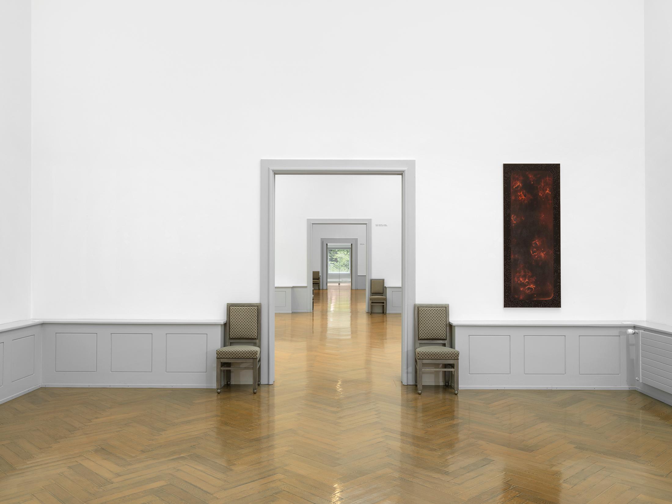 Exhibition View Natacha Donzé Solo Show «Festins» at MBAC, Musée des beaux-arts, La Chaux-de-Fonds, 2021 / Photo: Julien Gremaud / Courtesy: the artist and MBAC