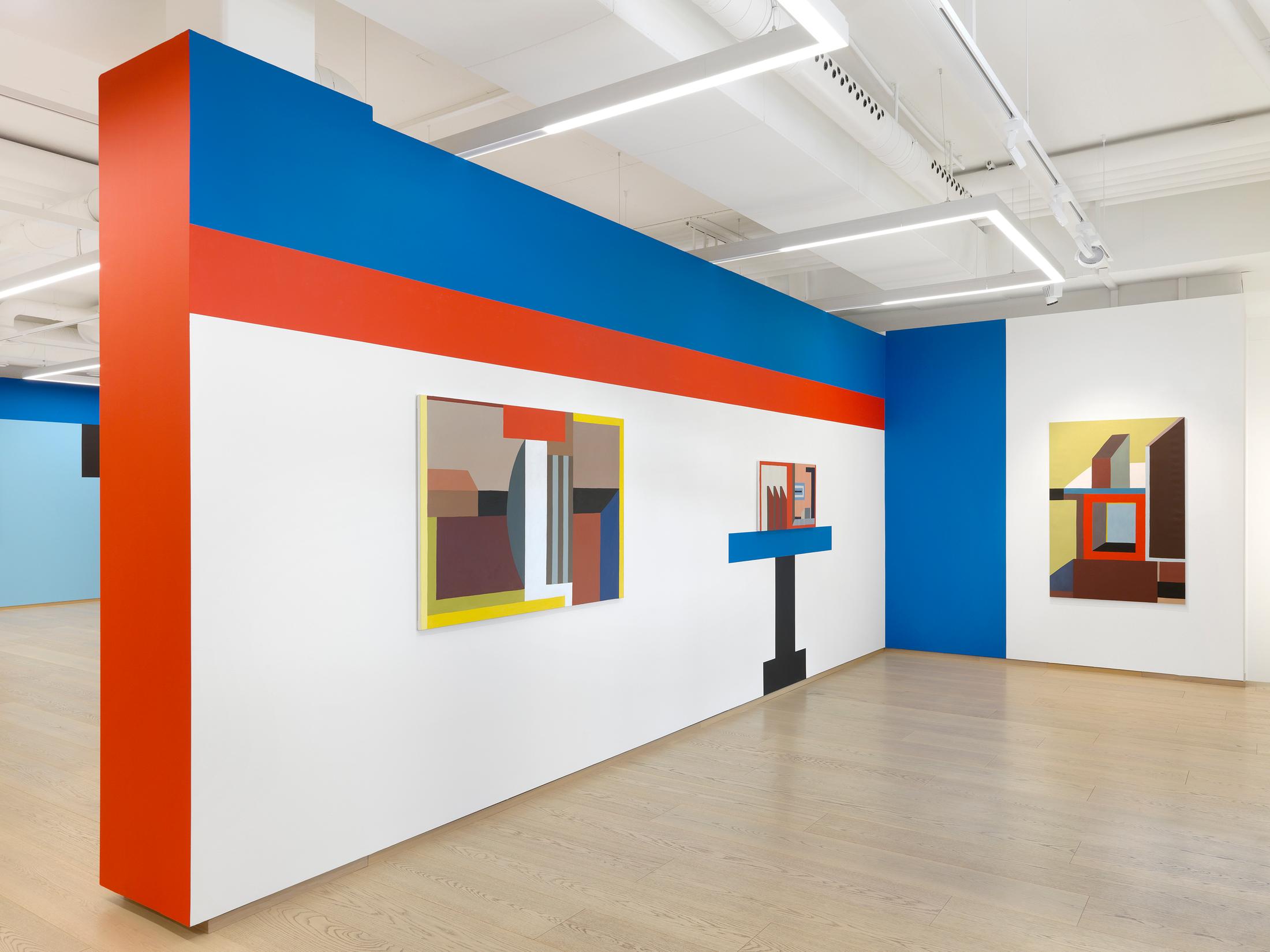 Exhibition View Nathalie Du Pasquier Soloshow «the strange order of things 2» at Pace Gallery, Geneva, 2020 / Photo: Annik Wetter / Courtesy: the artist and Pace Gallery