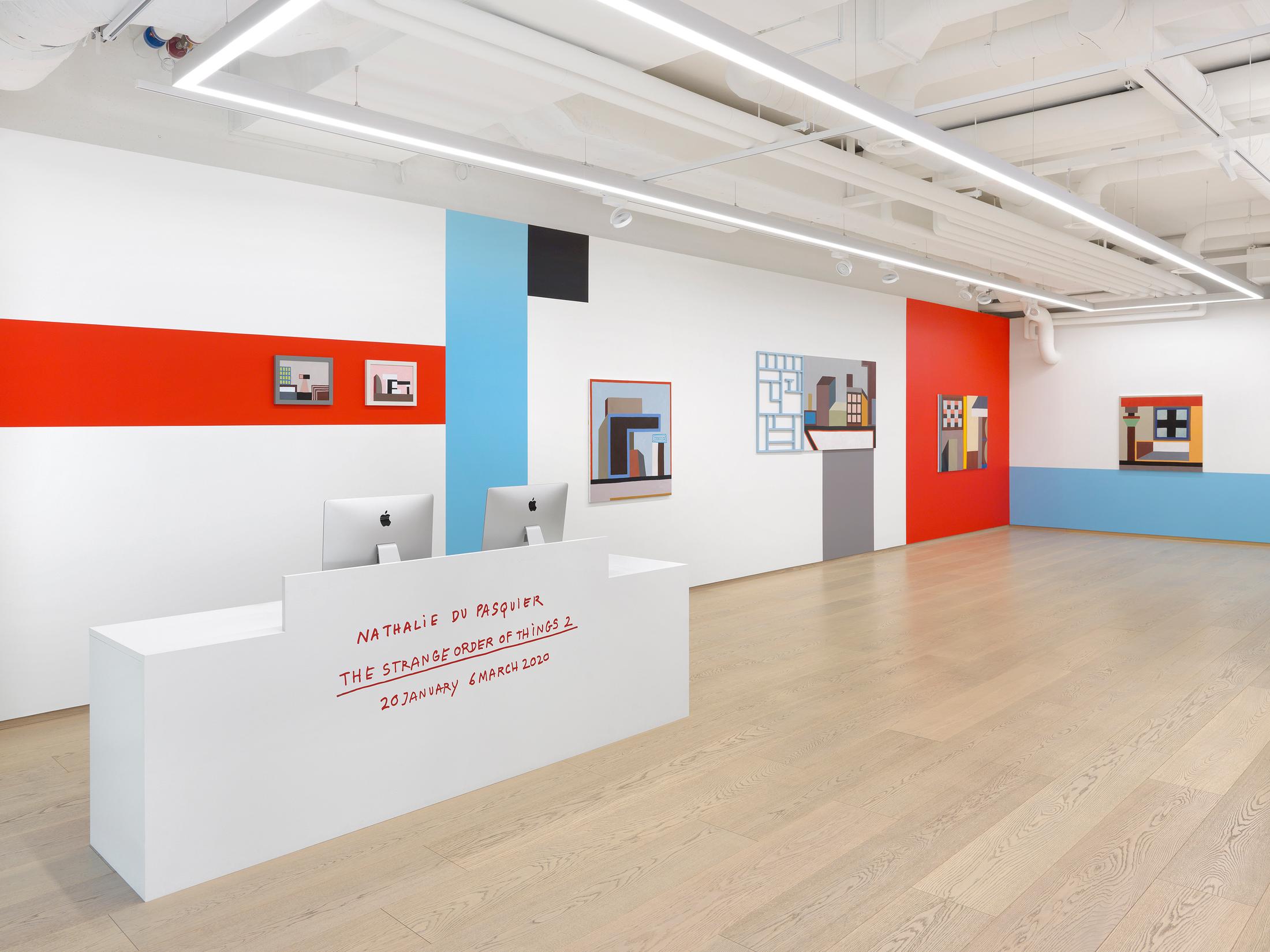 Exhibition View Nathalie Du Pasquier Soloshow «the strange order of things 2» at Pace Gallery, Geneva, 2020 / Photo: Annik Wetter / Courtesy: the artist and Pace Gallery