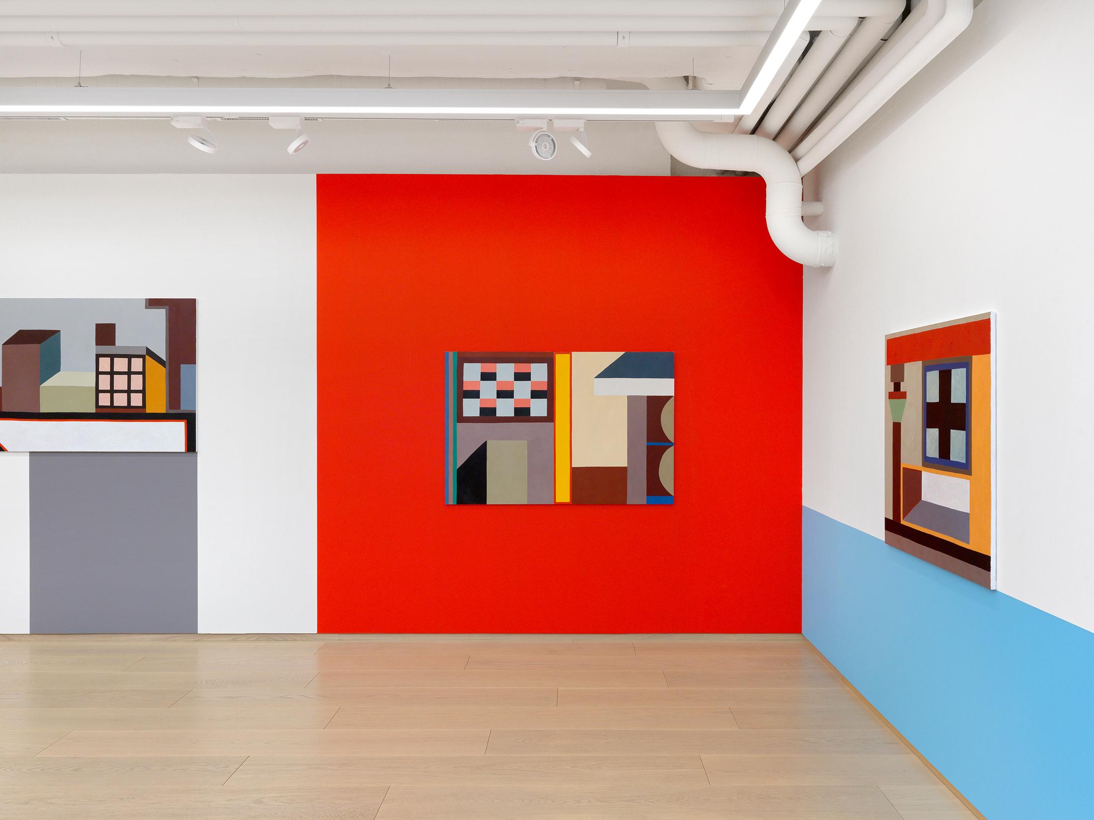 Exhibition View Nathalie Du Pasquier Soloshow «the strange order of things 2» at Pace Gallery, Geneva, 2020 / Photo: Annik Wetter / Courtesy: the artist and Pace Gallery