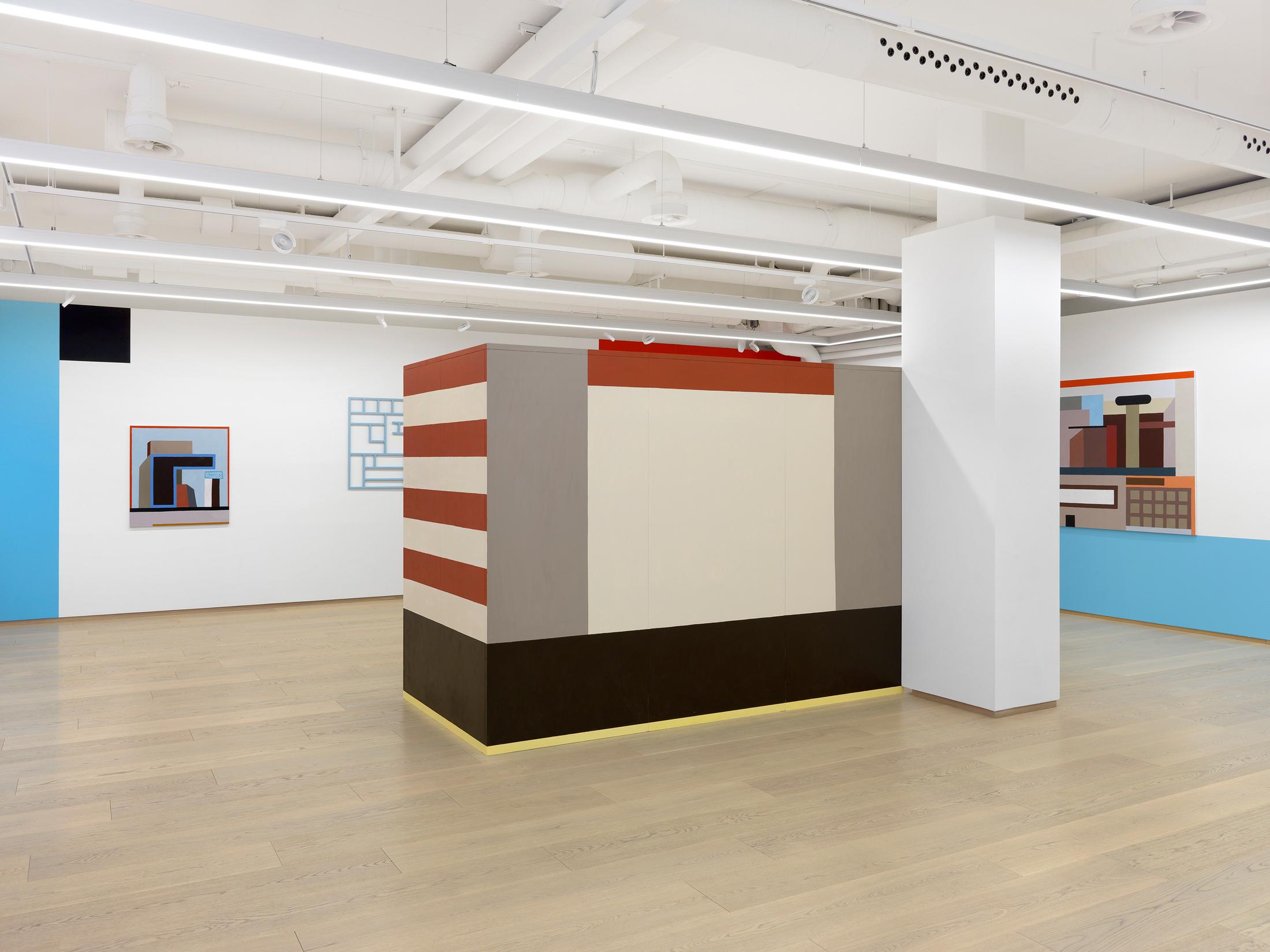 Exhibition View Nathalie Du Pasquier Soloshow «the strange order of things 2» at Pace Gallery, Geneva, 2020 / Photo: Annik Wetter / Courtesy: the artist and Pace Gallery