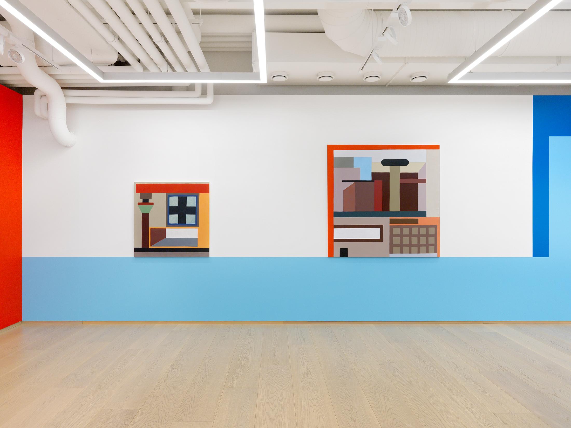 Exhibition View Nathalie Du Pasquier Soloshow «the strange order of things 2» at Pace Gallery, Geneva, 2020 / Photo: Annik Wetter / Courtesy: the artist and Pace Gallery