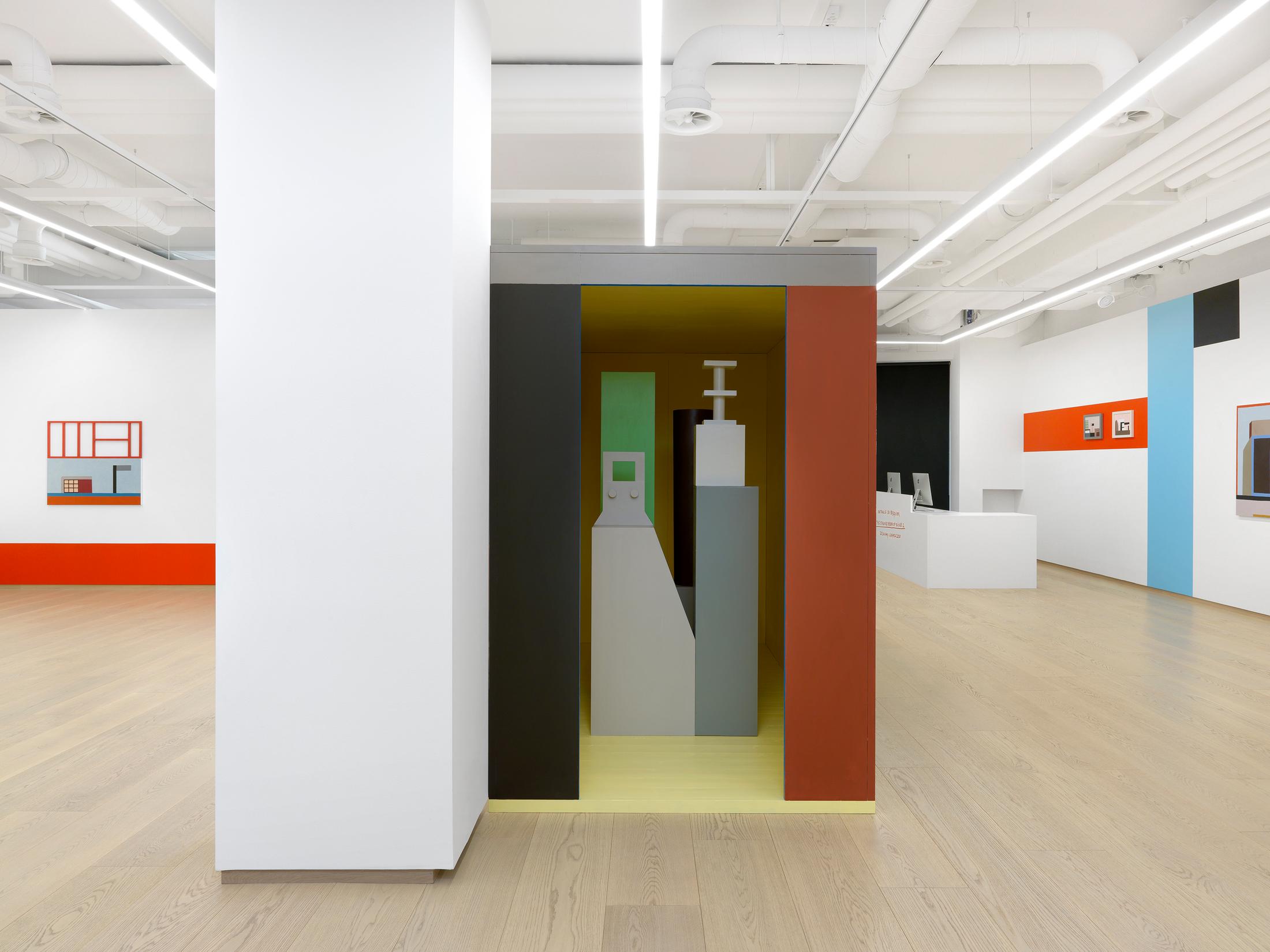 Exhibition View Nathalie Du Pasquier Soloshow «the strange order of things 2» at Pace Gallery, Geneva, 2020 / Photo: Annik Wetter / Courtesy: the artist and Pace Gallery