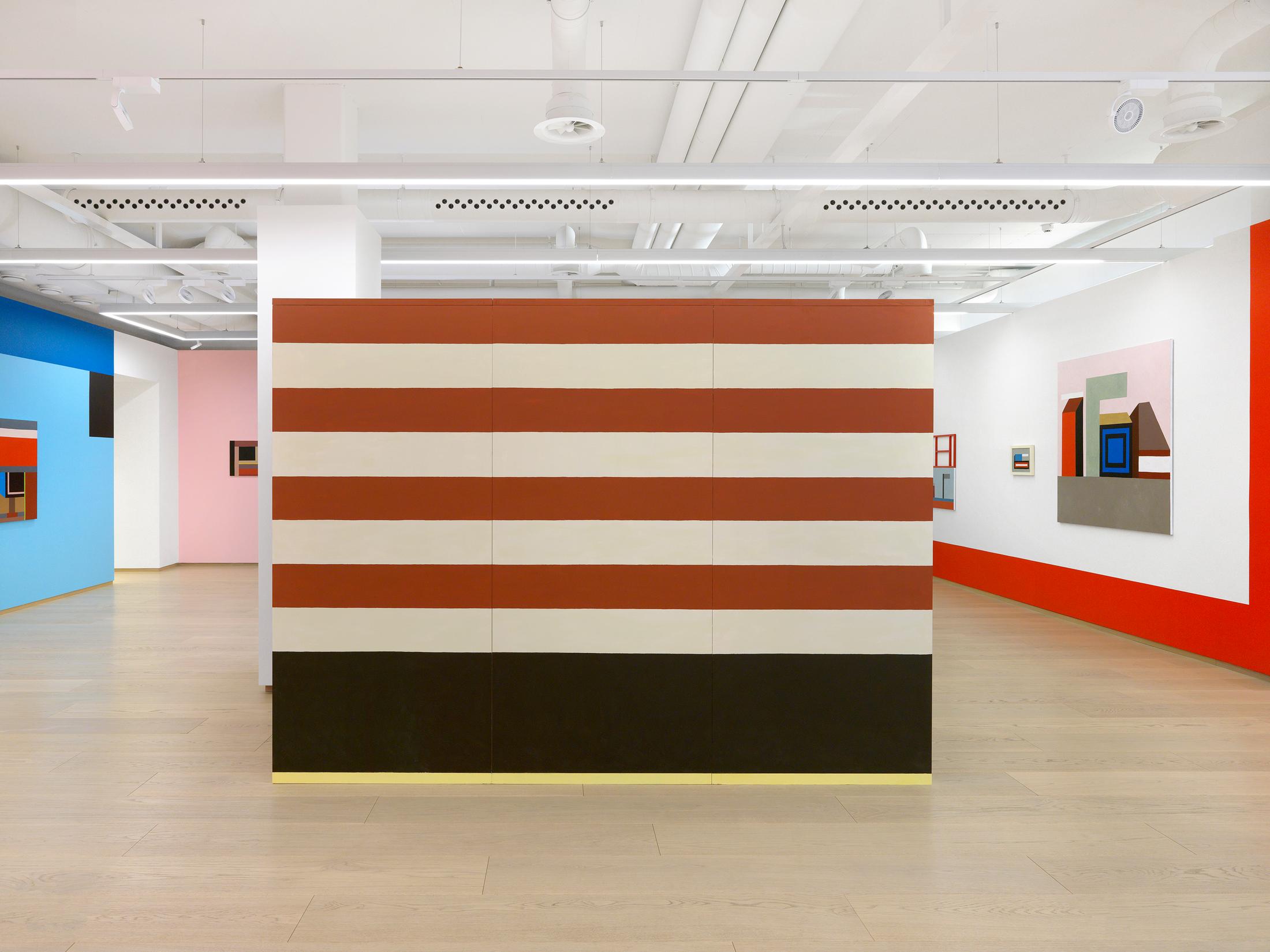 Exhibition View Nathalie Du Pasquier Soloshow «the strange order of things 2» at Pace Gallery, Geneva, 2020 / Photo: Annik Wetter / Courtesy: the artist and Pace Gallery