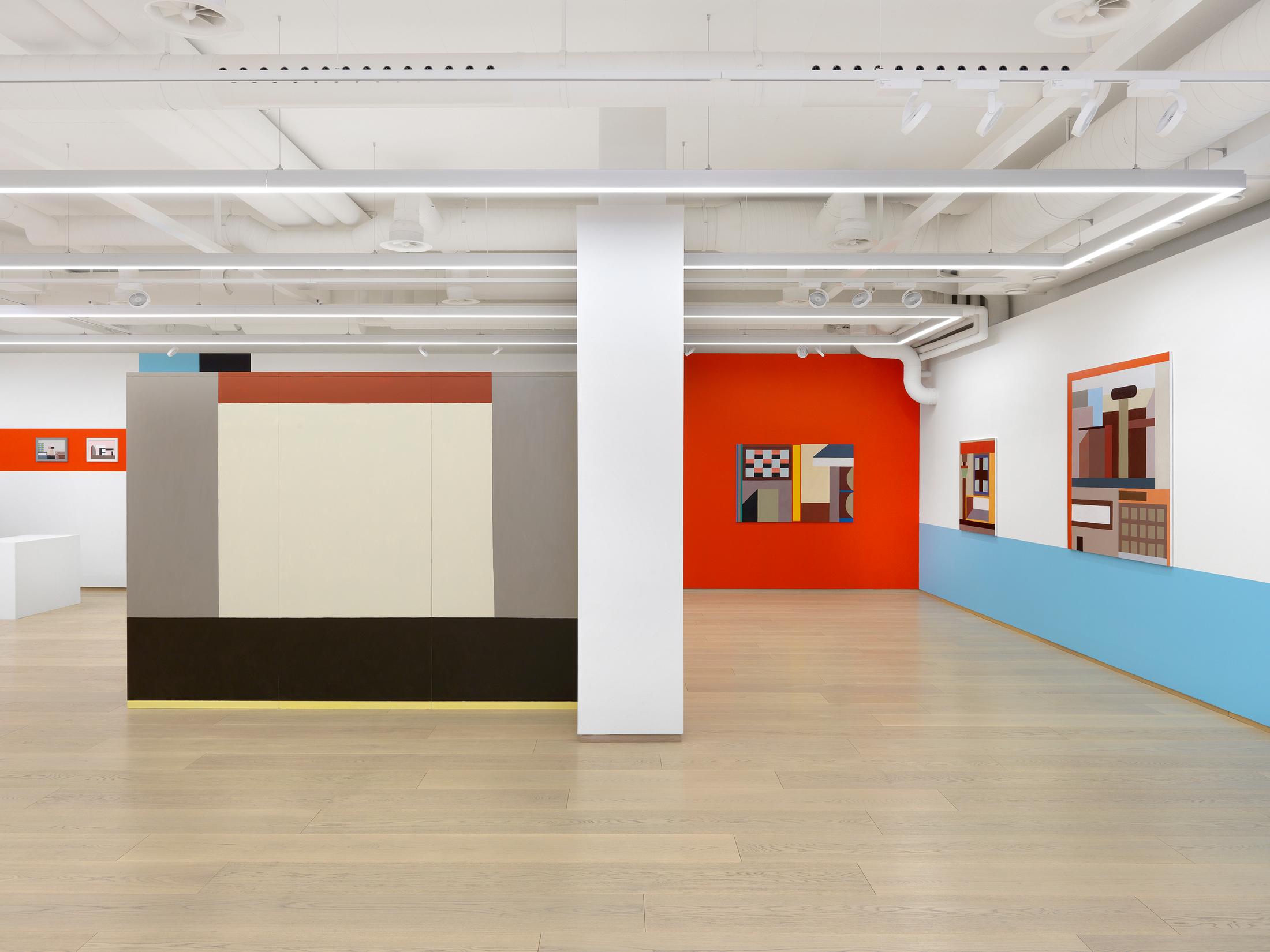 Exhibition View Nathalie Du Pasquier Soloshow «the strange order of things 2» at Pace Gallery, Geneva, 2020 / Photo: Annik Wetter / Courtesy: the artist and Pace Gallery