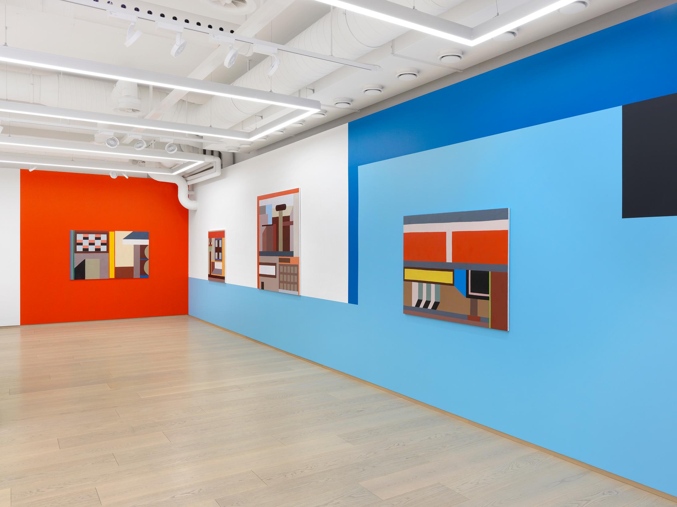 Exhibition View Nathalie Du Pasquier Soloshow «the strange order of things 2» at Pace Gallery, Geneva, 2020 / Photo: Annik Wetter / Courtesy: the artist and Pace Gallery