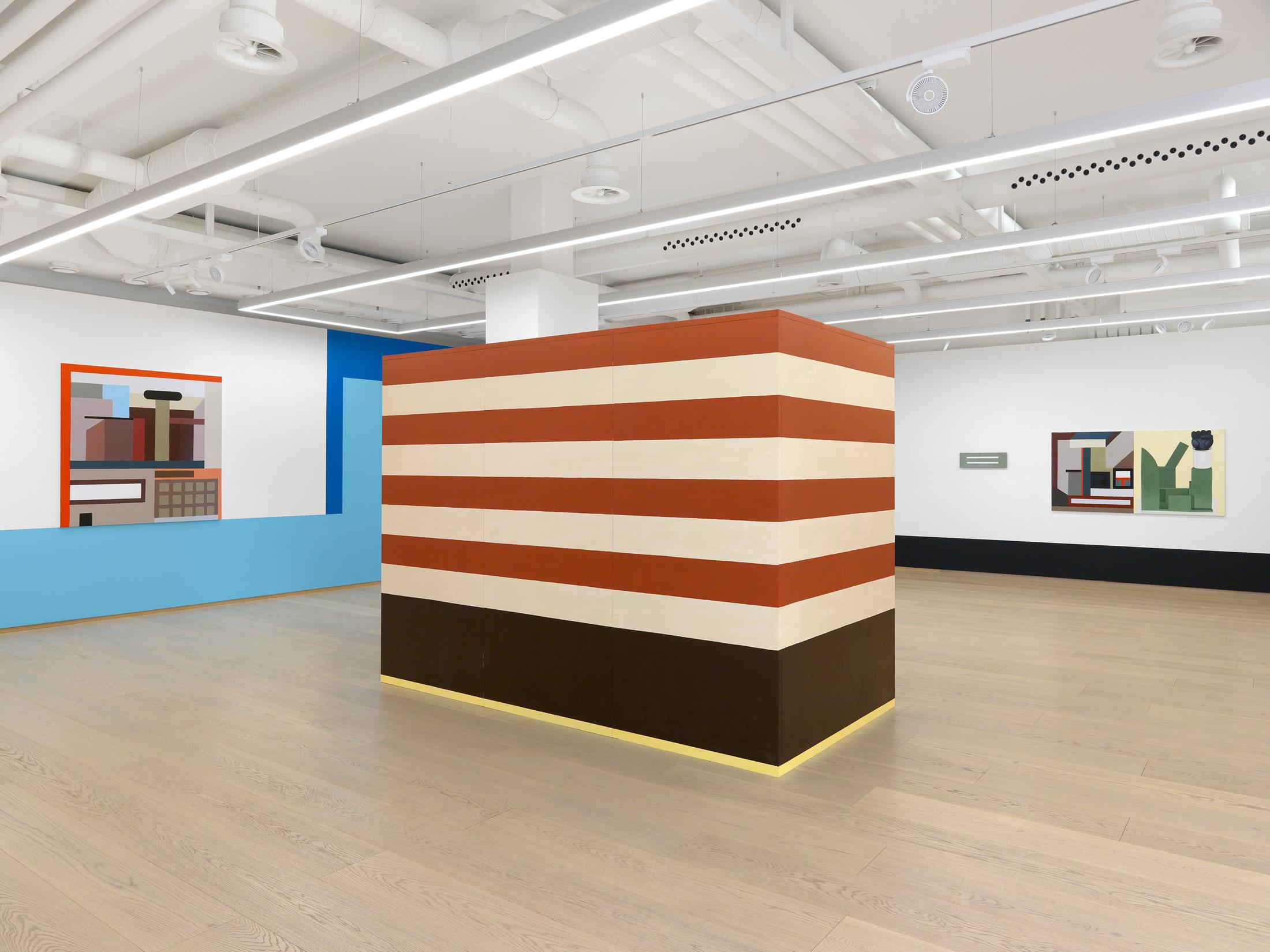 Exhibition View Nathalie Du Pasquier Soloshow «the strange order of things 2» at Pace Gallery, Geneva, 2020 / Photo: Annik Wetter / Courtesy: the artist and Pace Gallery