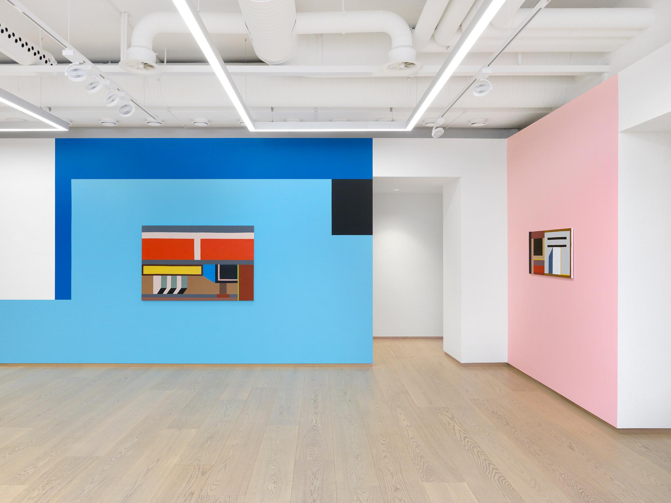 Exhibition View Nathalie Du Pasquier Soloshow «the strange order of things 2» at Pace Gallery, Geneva, 2020 / Photo: Annik Wetter / Courtesy: the artist and Pace Gallery