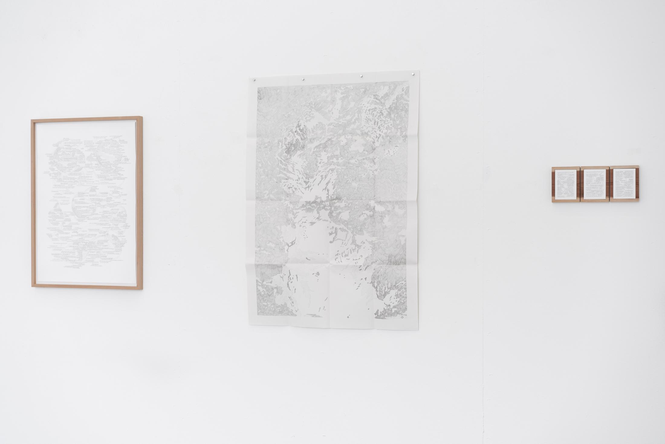 Exhibition View Nathalie Perrin Soloshow «The fragility of warm-blooded creatures» at Galerie Heinzer Reszler, Lausanne, 2019 / Courtesy: the artist and Heinzer Reszler