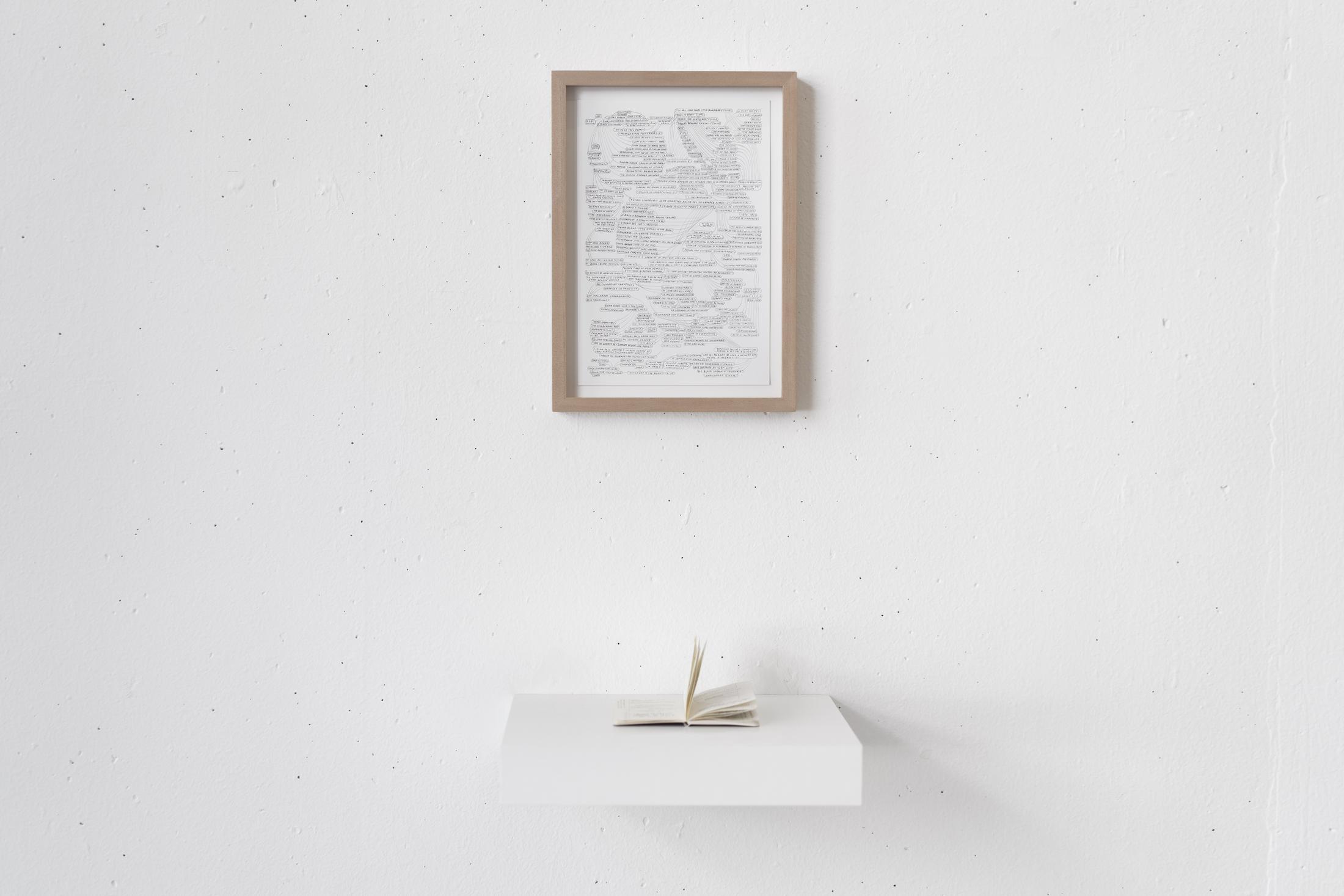 Exhibition View Nathalie Perrin Soloshow «The fragility of warm-blooded creatures; view on Long Play I and II, 2019» at Galerie Heinzer Reszler, Lausanne, 2019 / Courtesy: the artist and Heinzer Reszler