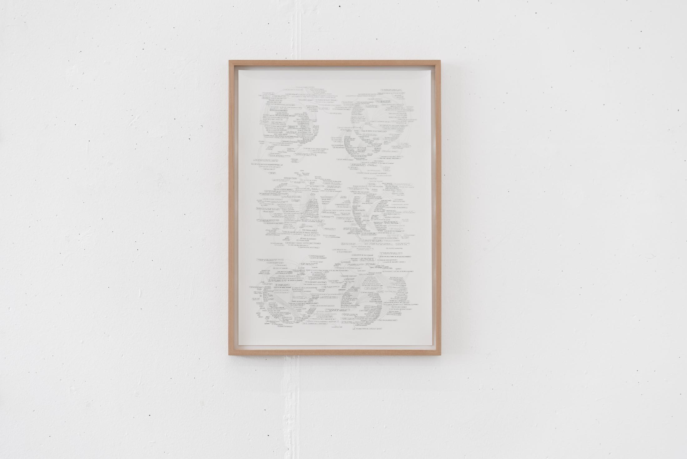 Exhibition View Nathalie Perrin Soloshow «The fragility of warm-blooded creatures; view on Long Play II, 2019» at Galerie Heinzer Reszler, Lausanne, 2019 / Courtesy: the artist and Heinzer Reszler