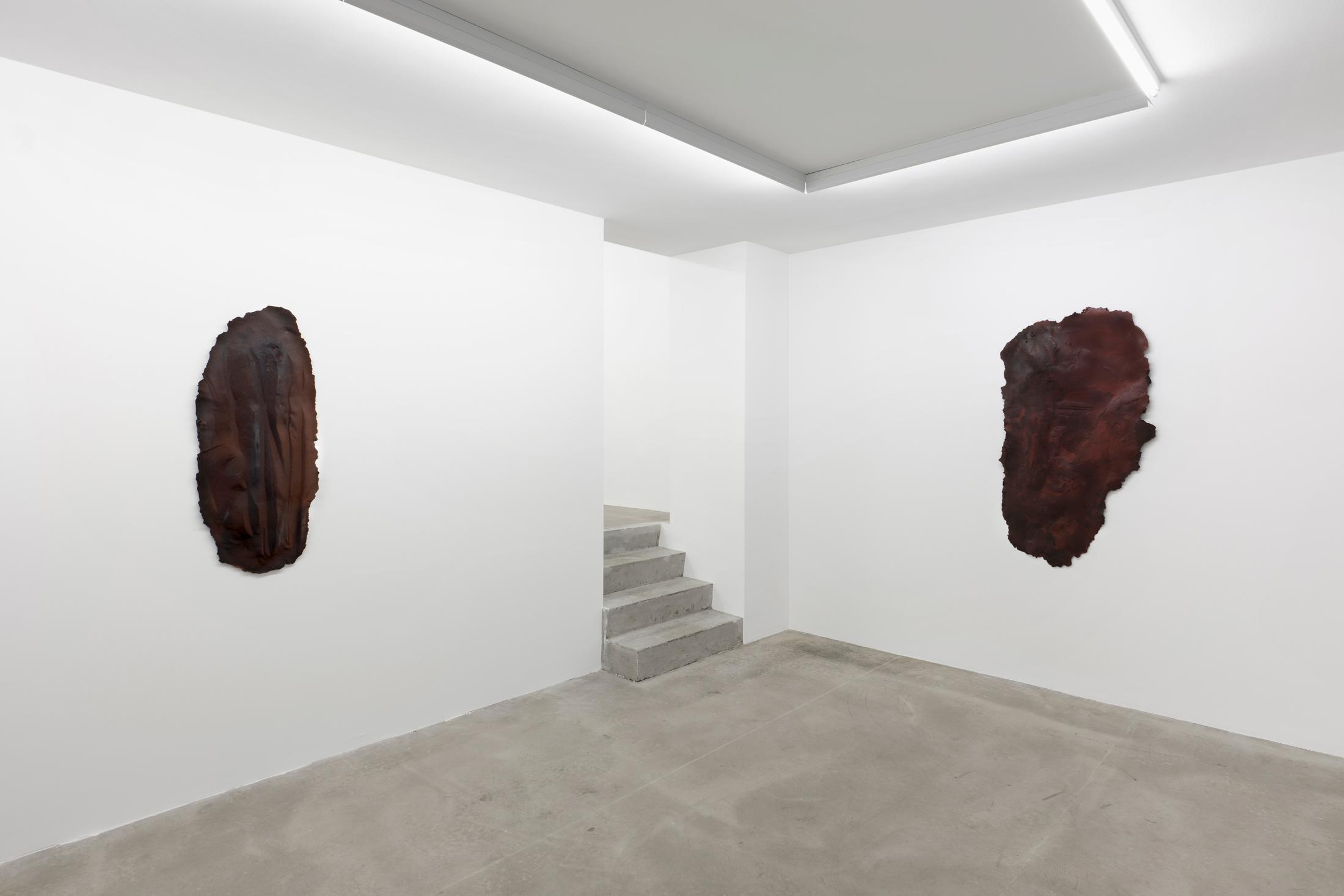 Exhibition View Nicola Martini Soloshow «and welded skin» at GALERIE PHILIPPZOLLINGER, Zurich, 2020 / Photo: Conradin Frei / Courtesy: the artist and GALERIE PHILIPPZOLLINGER