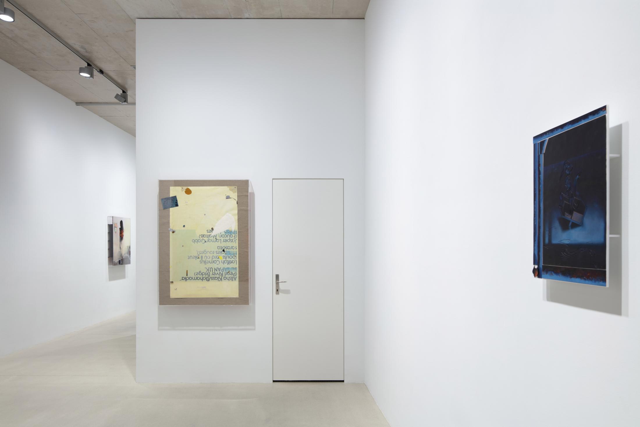 Exhibition View Niels Trannois Solo Show «KERNING» at Windhager von Kaenel, Zürich, 2023 / Photo: WvK / Courtesy: the artist and Windhager von Kaenel