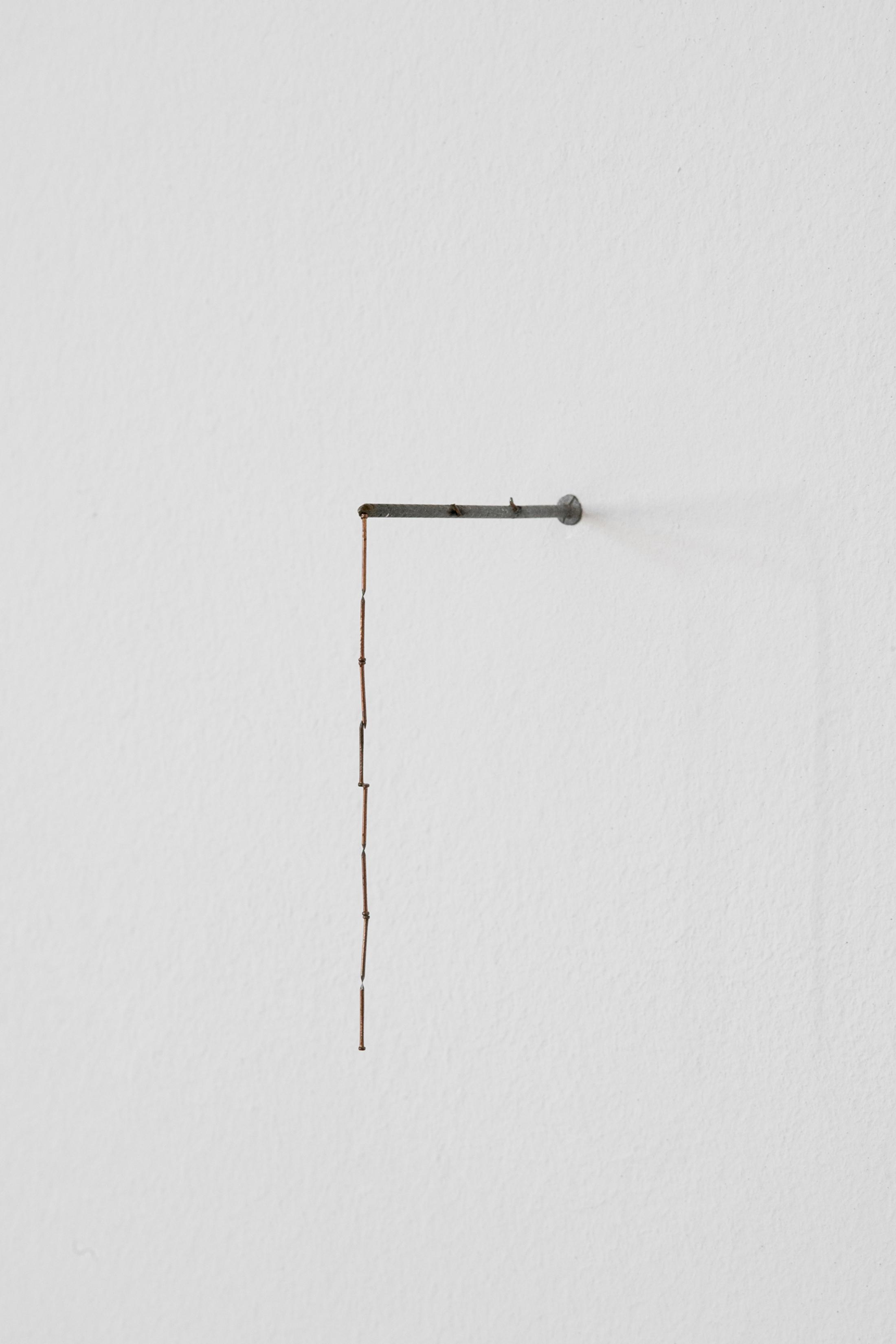 Installation View Nina Canell «Reflexologies / View on: Thins, 2015-2018» at Kunstmuseum St. Gallen, 2018 / Courtesy: Galerie Barbara Wien, Daniel Marzona und Mendes Wood / Photo: Sebastian Stadler