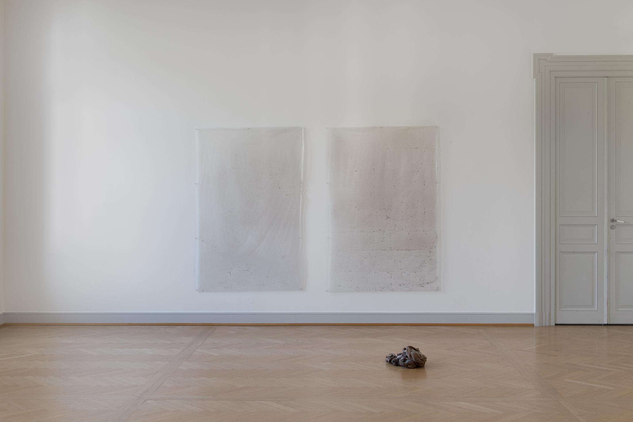 Installation View Nina Canell «Reflexologies» at Kunstmuseum St. Gallen, 2018 / Courtesy: the artist / Photo: Sebastian Stadler