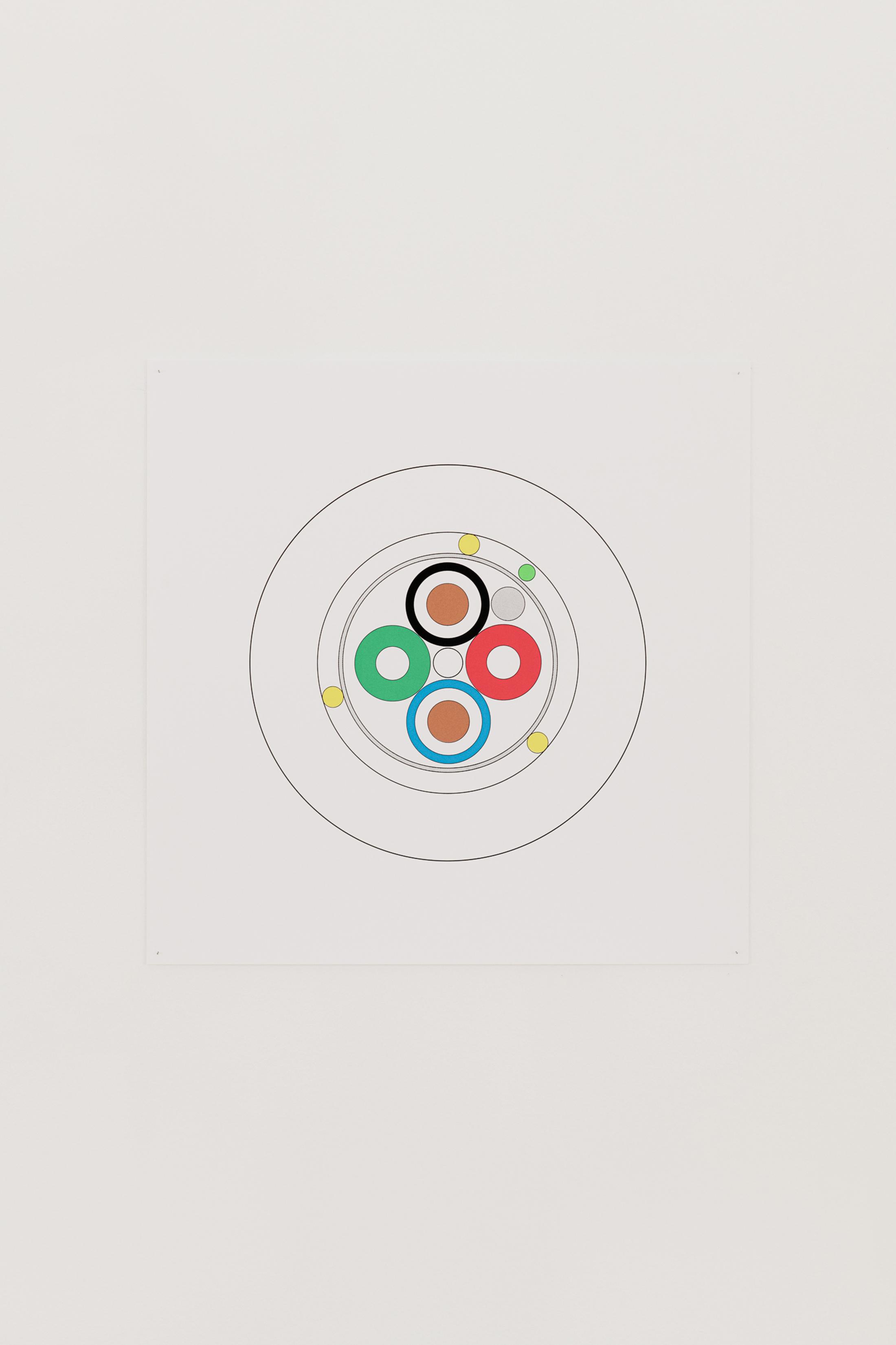 Installation View Nina Canell featuring Robin Watkins «Reflexologies / View on: Mid-Sentence, 2018 Edition 7/10 (+ IV A.P.)» at Kunstmuseum St. Gallen, 2018 / Courtesy: the artist / Photo: Sebastian Stadler