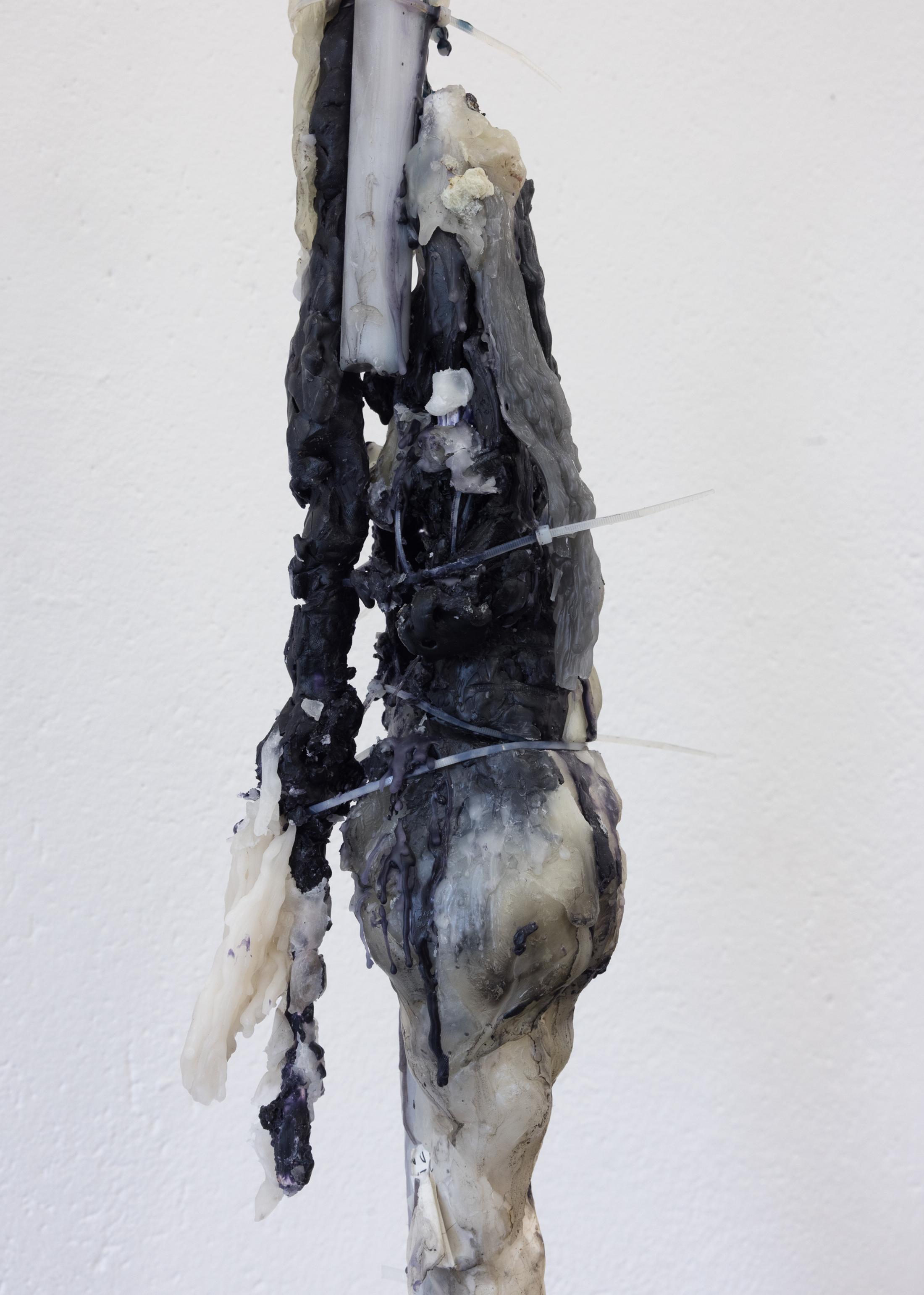 Exhibition View Duo Show Nina Rieben & Leanne Picthall «monday's ghost ; view on Nina Rieben, Intention ghosts (retitled)(Detail), 2021-25 (Serie)» at WallStreet, Fribourg, 2025 / Photo: Julie Folly / Courtesy: the artists and WallStreet