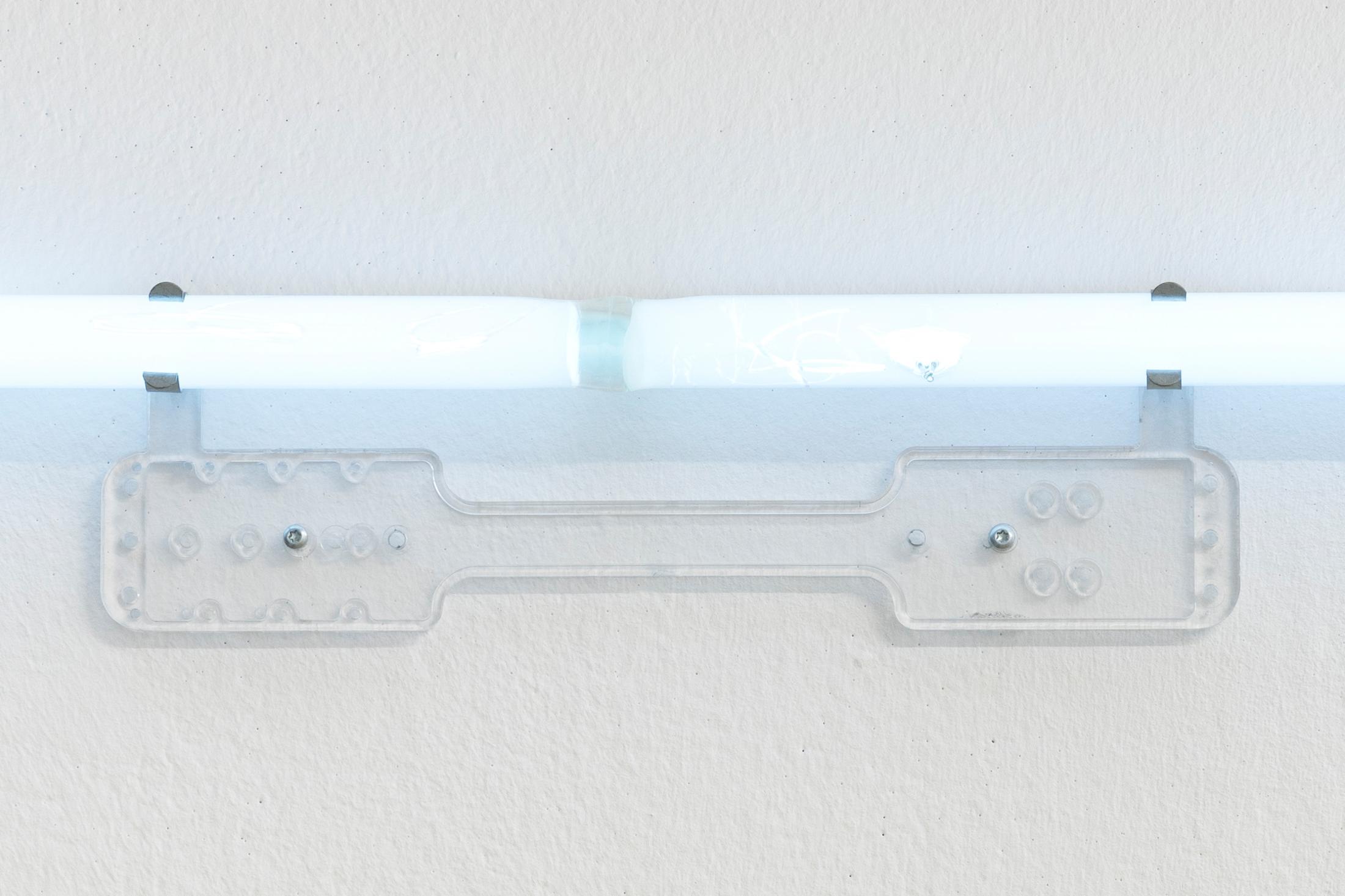 Exhibition View Groupshow «No Joke; view on Lorenza Longhi, Improved Accuracies, 2020 (detail)» at Milieu, Bern, 2020 / Photo: Claude Barrault / Courtesy: the artists and Milieu