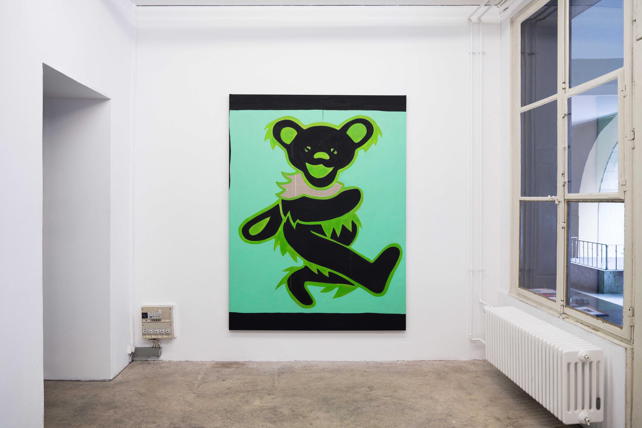 Exhibition View Groupshow «No Joke» at Milieu, Bern, 2020 / Photo: Claude Barrault / Courtesy: the artists and Milieu