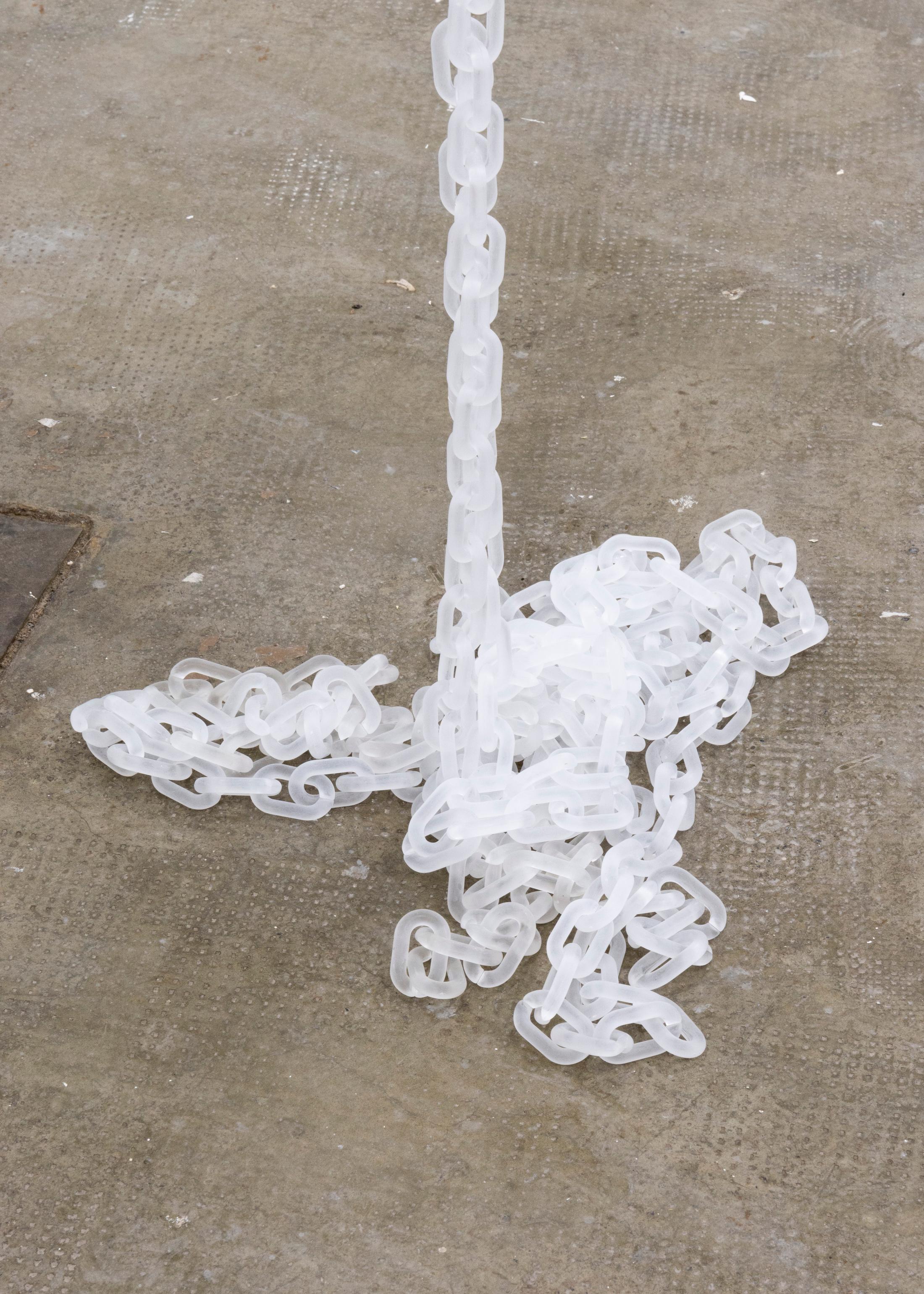 Exhibition View Noémie Degen and Simon Jaton Soloshow «Nodding Out To Rising Mist» at Tunnel Tunnel, Lausanne, 2019 / Courtesy: the artists