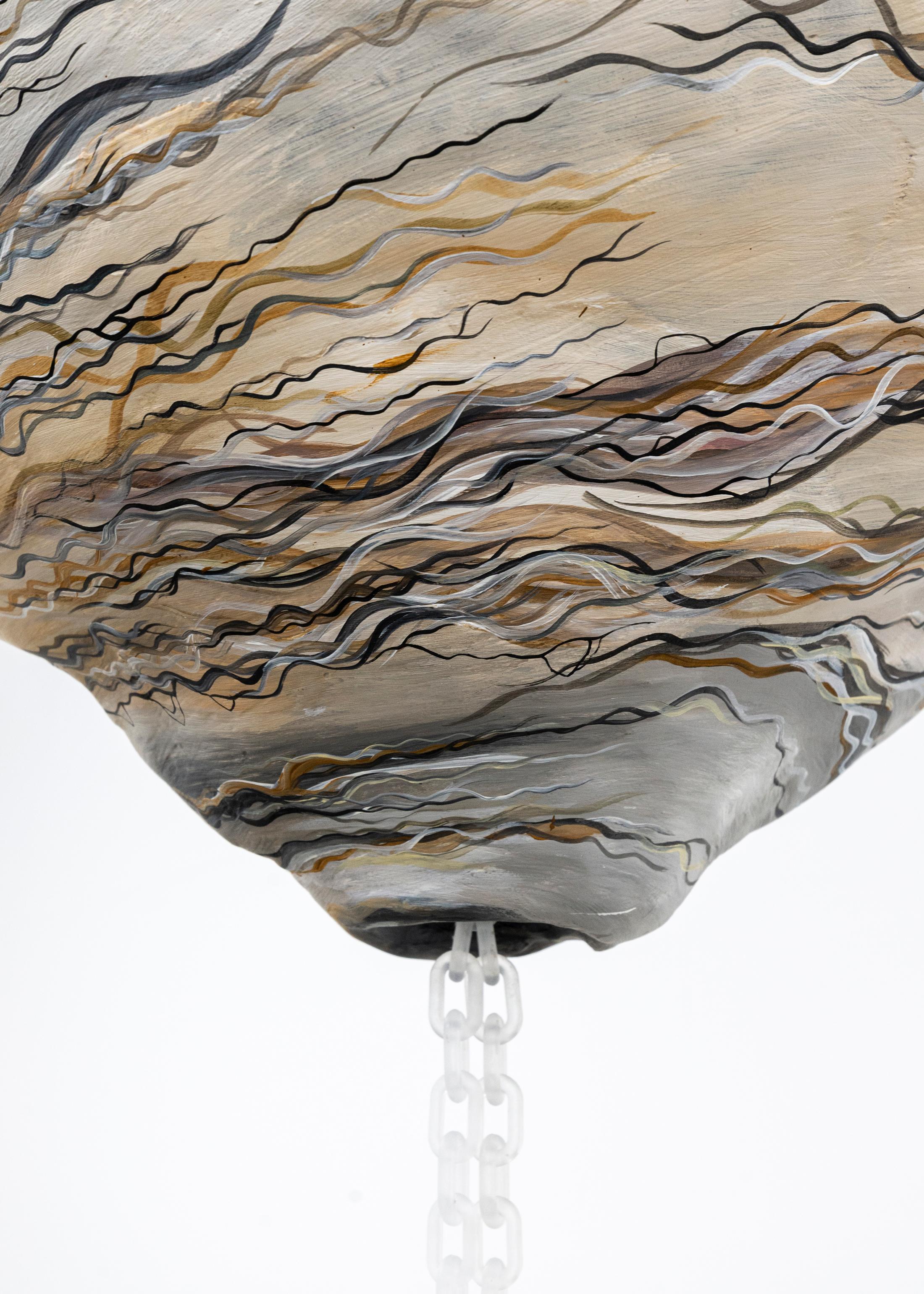 Exhibition View Noémie Degen and Simon Jaton Soloshow «Nodding Out To Rising Mist» at Tunnel Tunnel, Lausanne, 2019 / Courtesy: the artists