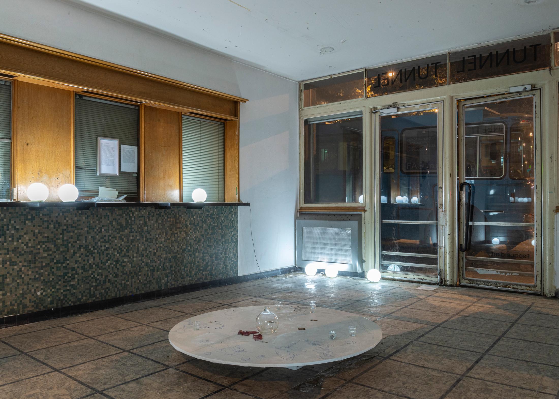 Noémie Degen and Simon Jaton at Tunnel Tunnel, Soloshow «Nodding Out To Rising Mist» with a special contribution from Johanna Odersky and Emanuele Marcuccio, October 12 until November 16, 2019 – Contemporary Art Switzerland • Swiss Art Exhibition Archive