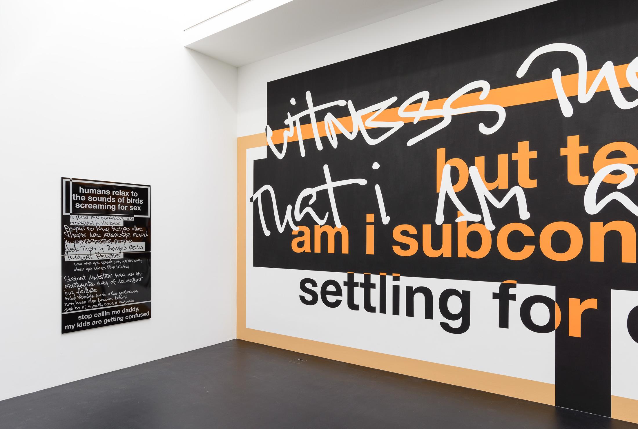 Exhibition View Nora Turato Soloshow «warp and woof» at Galerie Gregor Staiger, Zurich, 2019 / Photo: Galerie Gregor Staiger / Courtesy: Courtesy: the artist, Galerie Gregor Staiger, Zurich & LambdaLambdaLambda, Prishtina