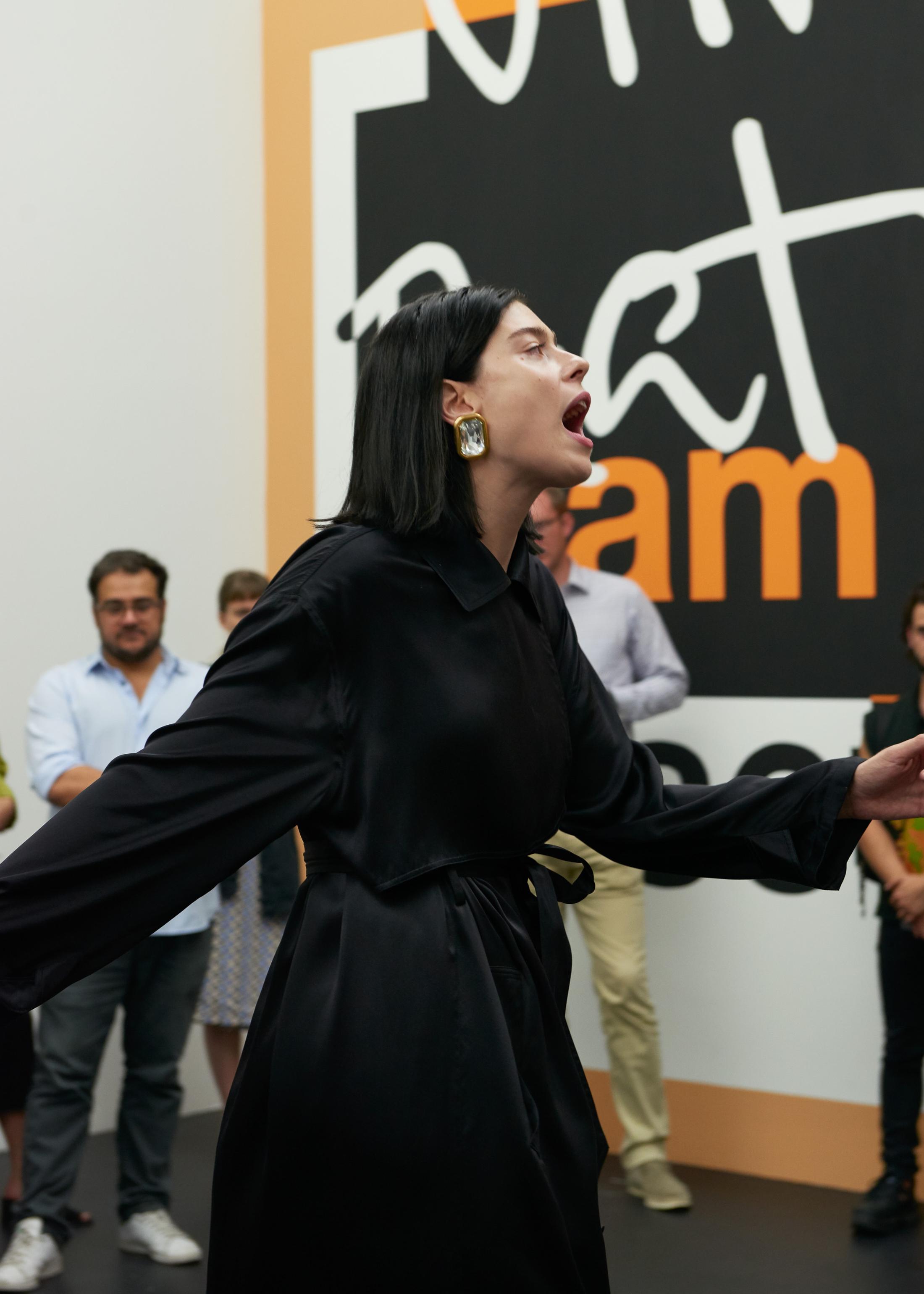 Exhibition View Nora Turato Soloshow «warp and woof» at Galerie Gregor Staiger, Zurich, 2019 / Photo: Sabina Bösch, Zurich / Courtesy: Courtesy: the artist, Galerie Gregor Staiger, Zurich & LambdaLambdaLambda, Prishtina