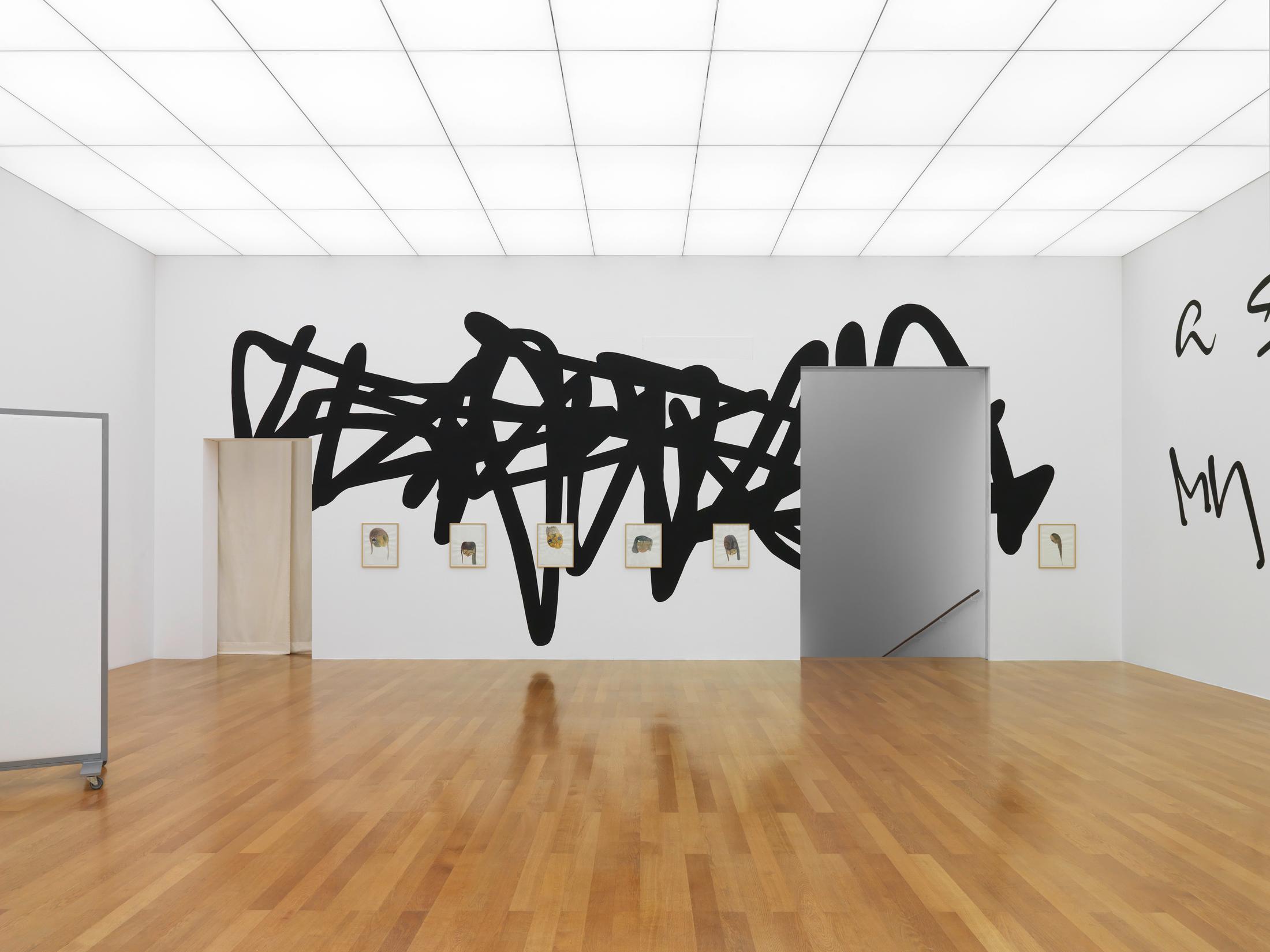 Exhibition View Nora Turato Soloshow «explained away» at Kunstmuseum Liechtenstein / Photo: Stefan Altenburger / Courtesy: the artist and Kunstmuseum Liechtenstein