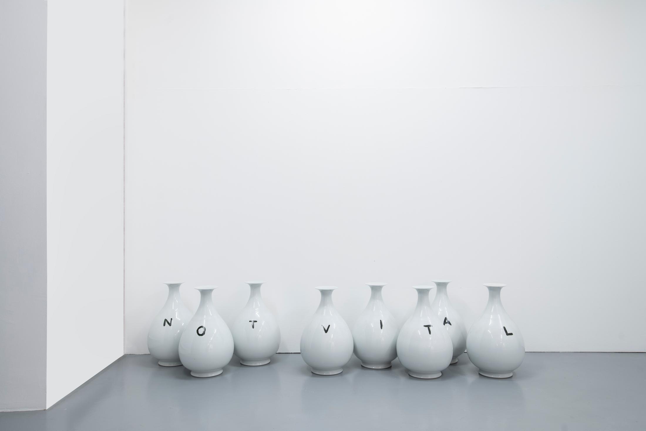 Exhibition View Not Vital «88 & 8 & 8» at Wilde Gallery, Geneva, 2021 / Photo: Greg Clément / Courtesy: the artist and Wilde Gallery