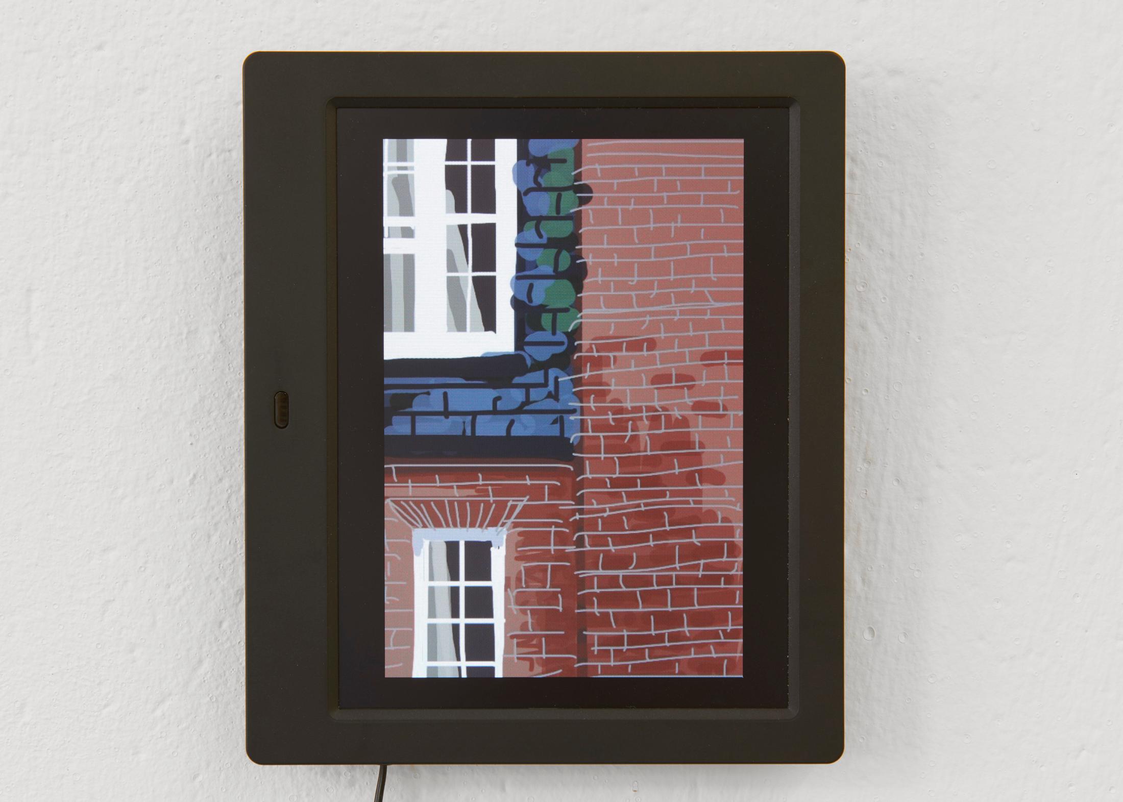 Exhibition View Groupshow «Observer of the Techniques; view on Louise Sartor, croquis/sketches, 2018-2019» at WallRiss, Fribourg, 2019 / Courtesy: the artists and WallRiss