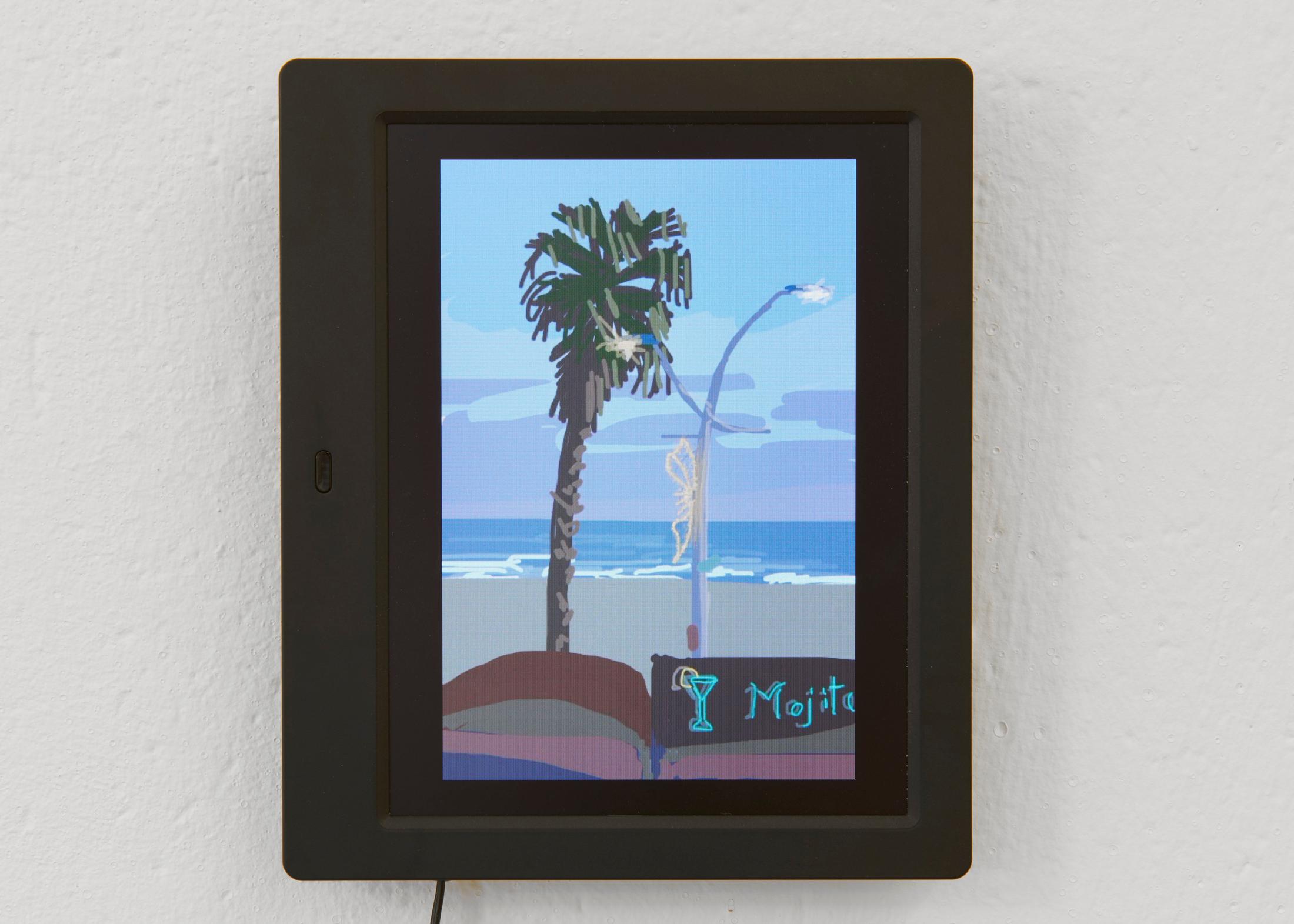 Exhibition View Groupshow «Observer of the Techniques; view on Louise Sartor, croquis/sketches, 2018-2019» at WallRiss, Fribourg, 2019 / Courtesy: the artists and WallRiss